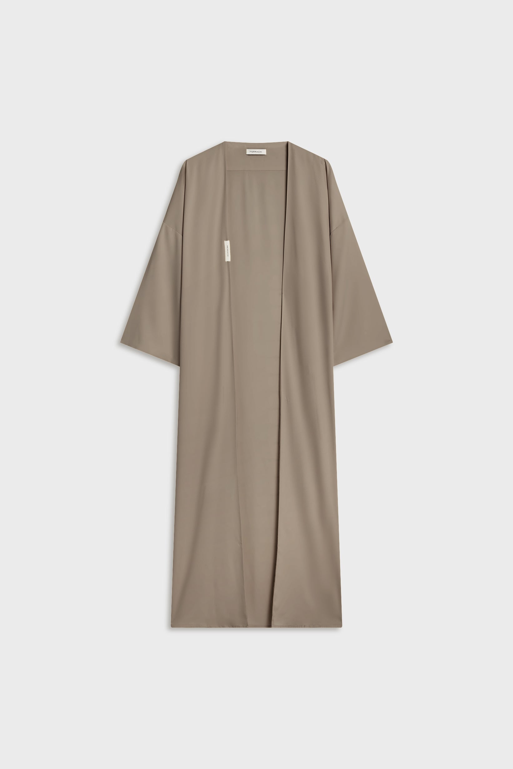 Woven Abaya Regular | Taupe
