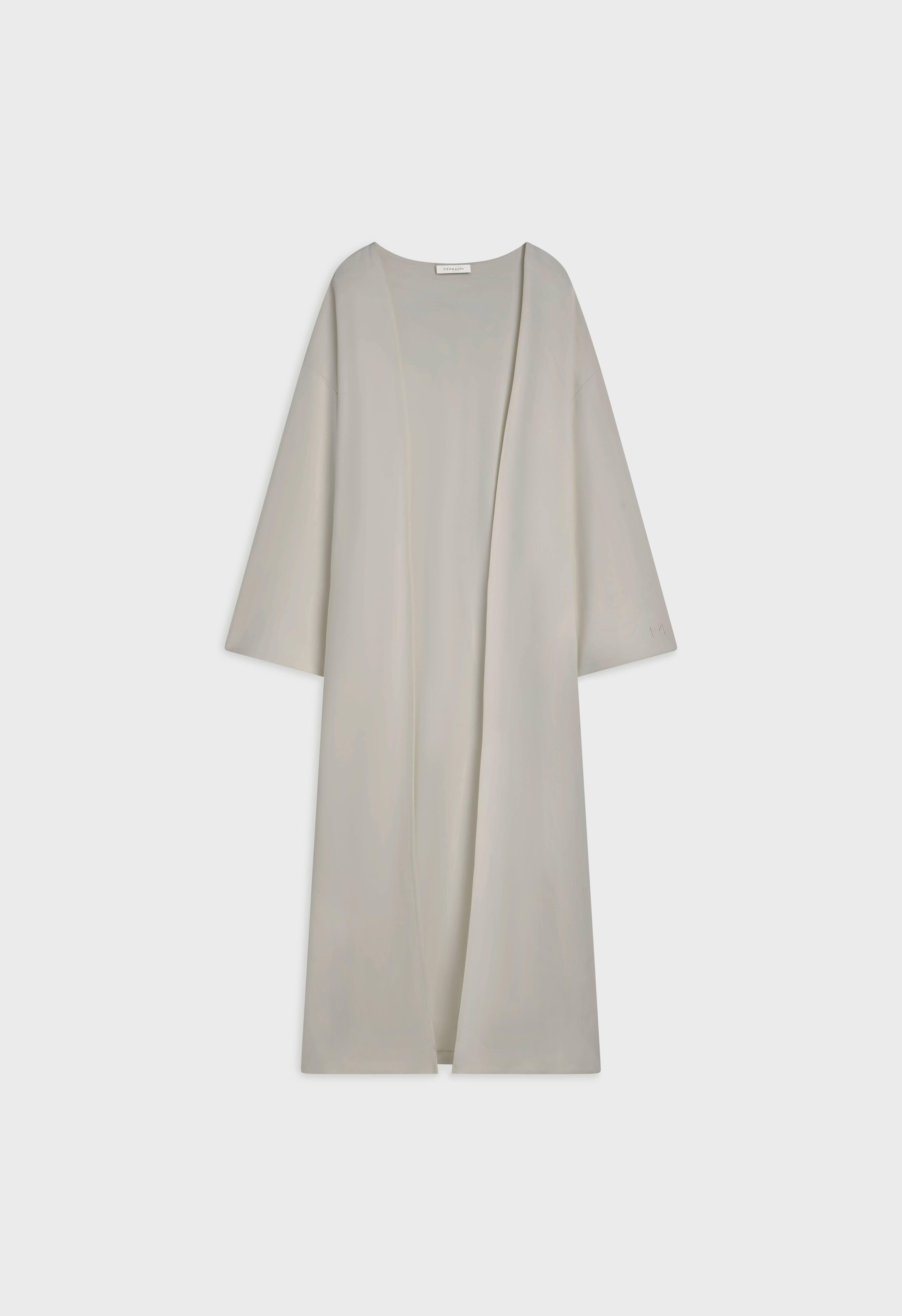 Soft Rayon Abaya | Pebble
