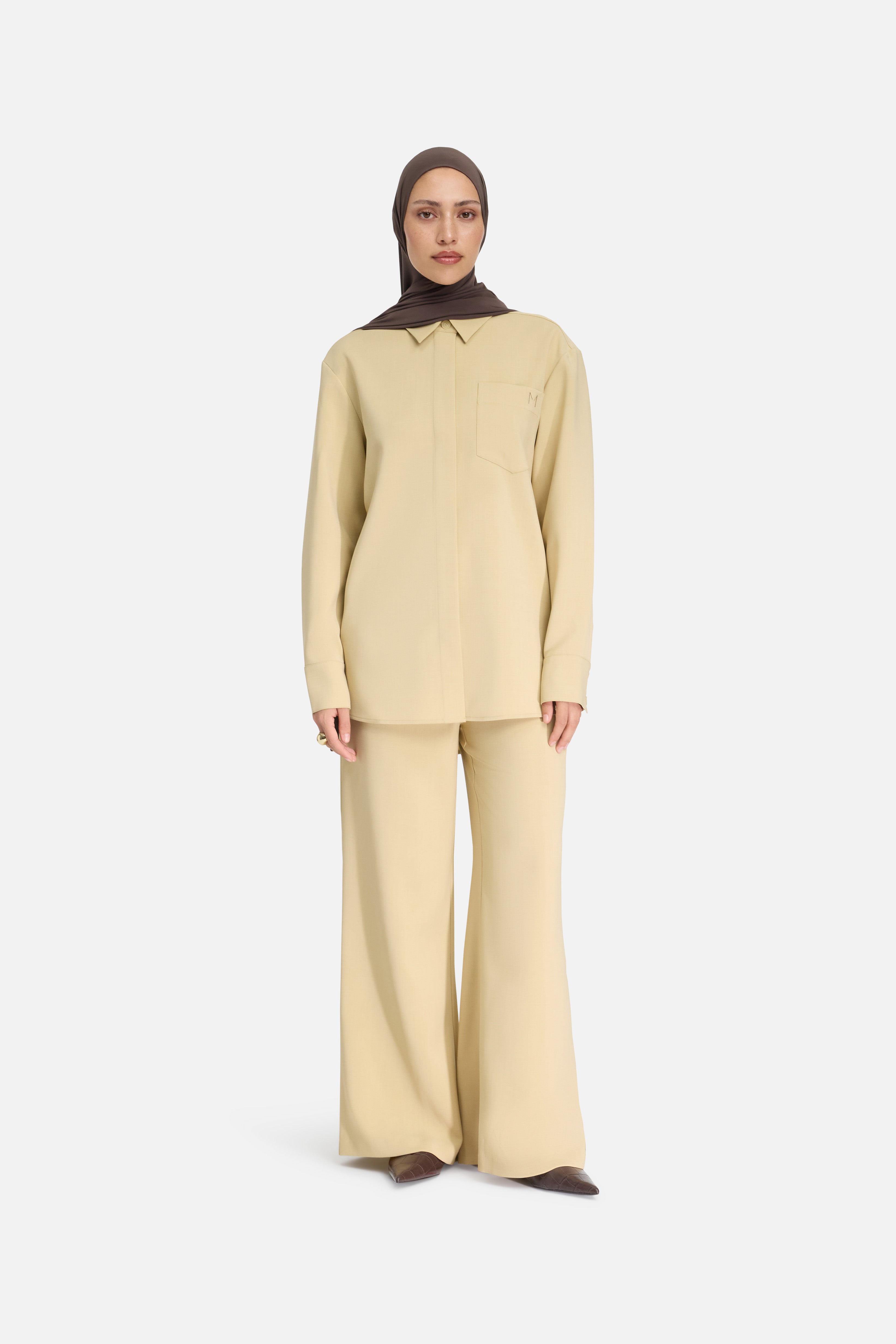 Straight Shirt | Desert Clay