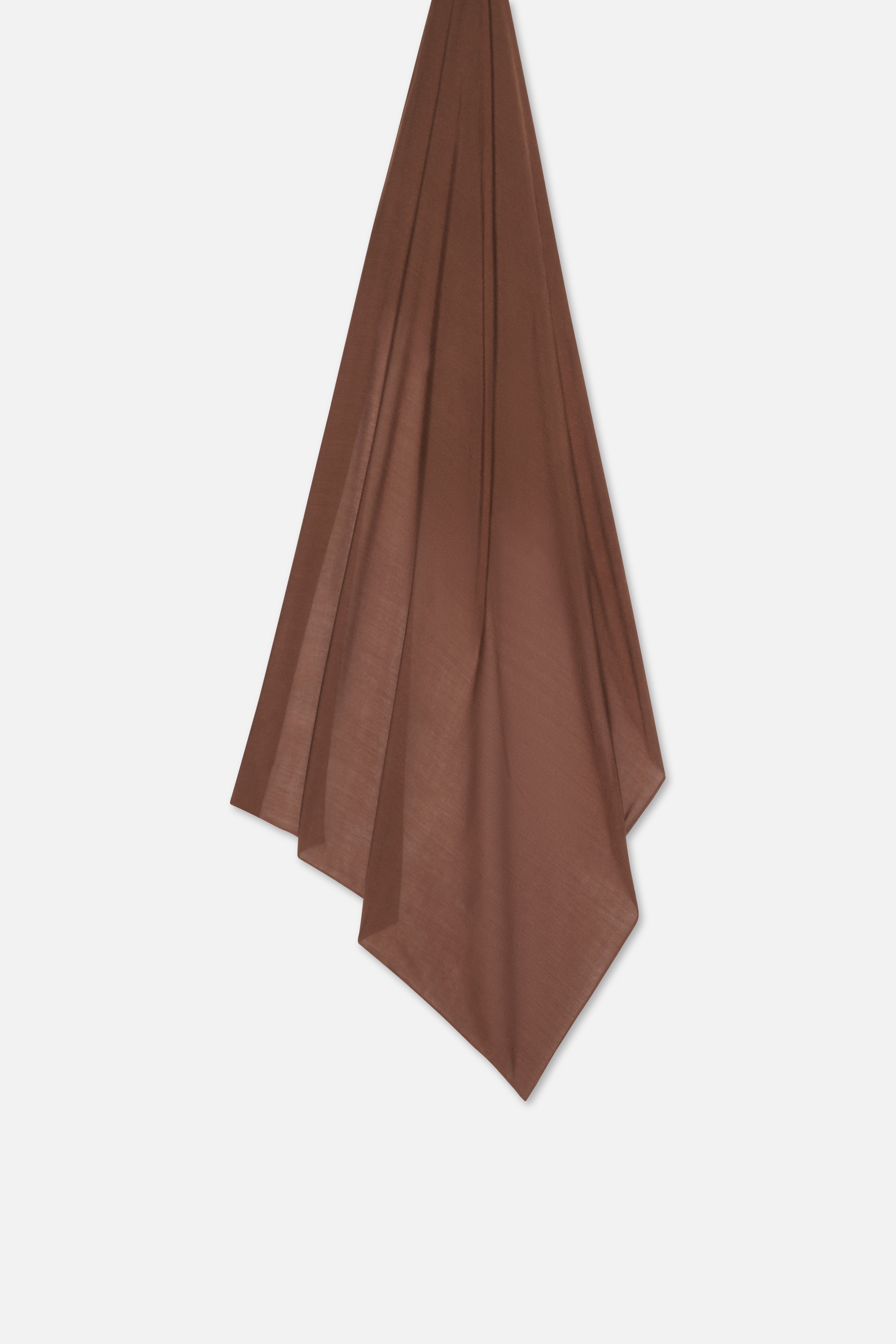 Weightless Woven Scarf | Chocolate
