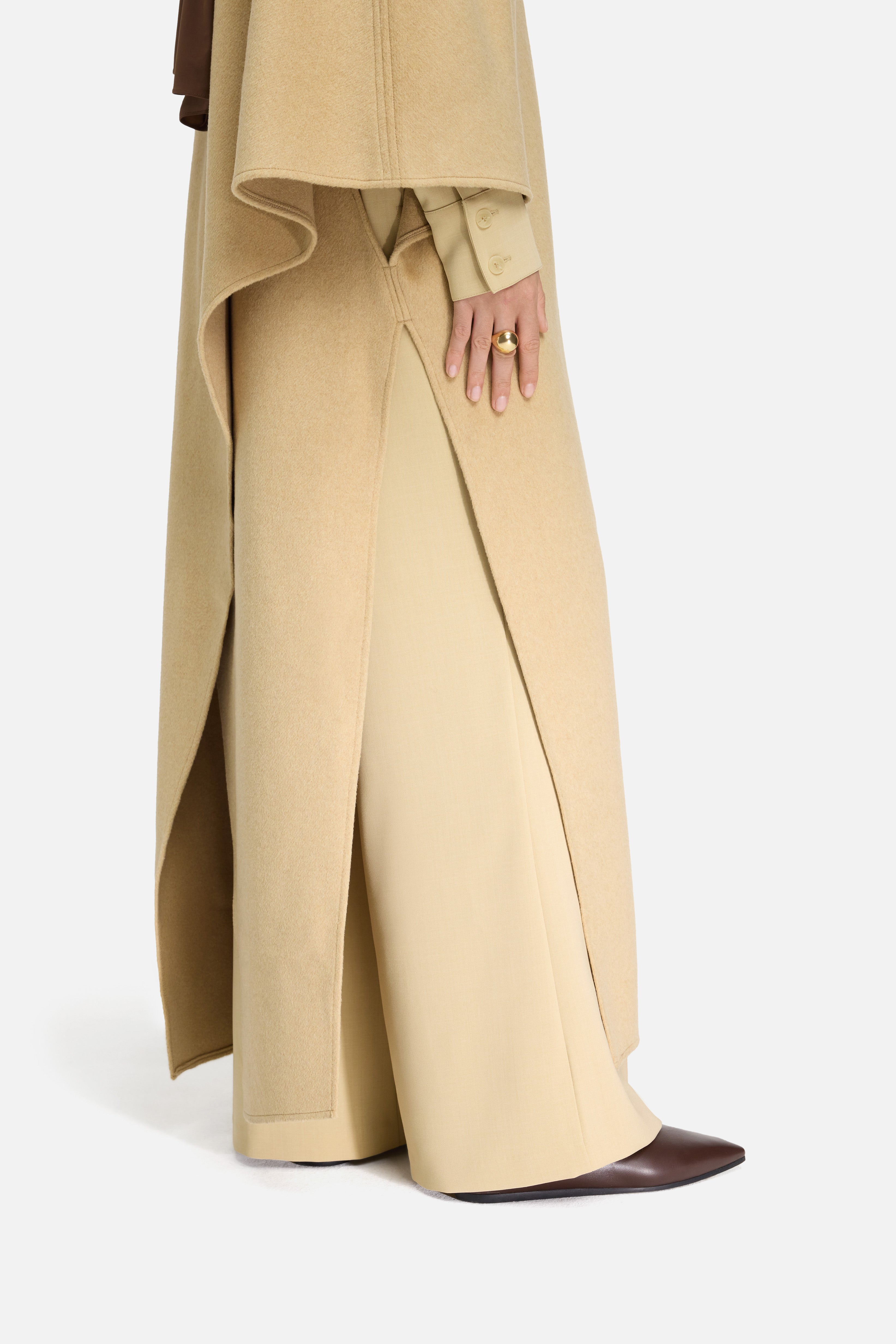 Wool Blend Dress | Desert Clay