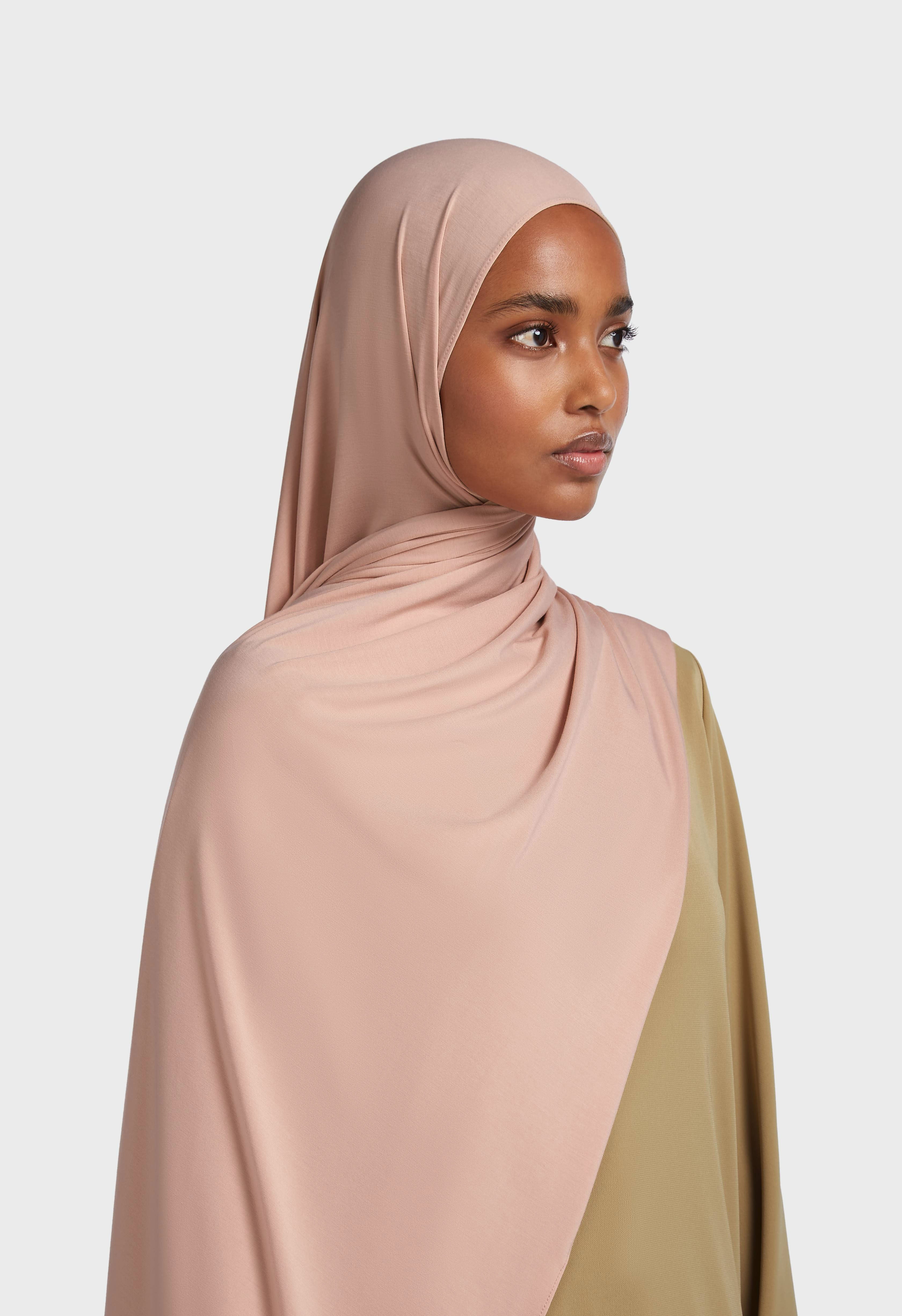 Bamboo Jersey Scarf | Frosted Blush