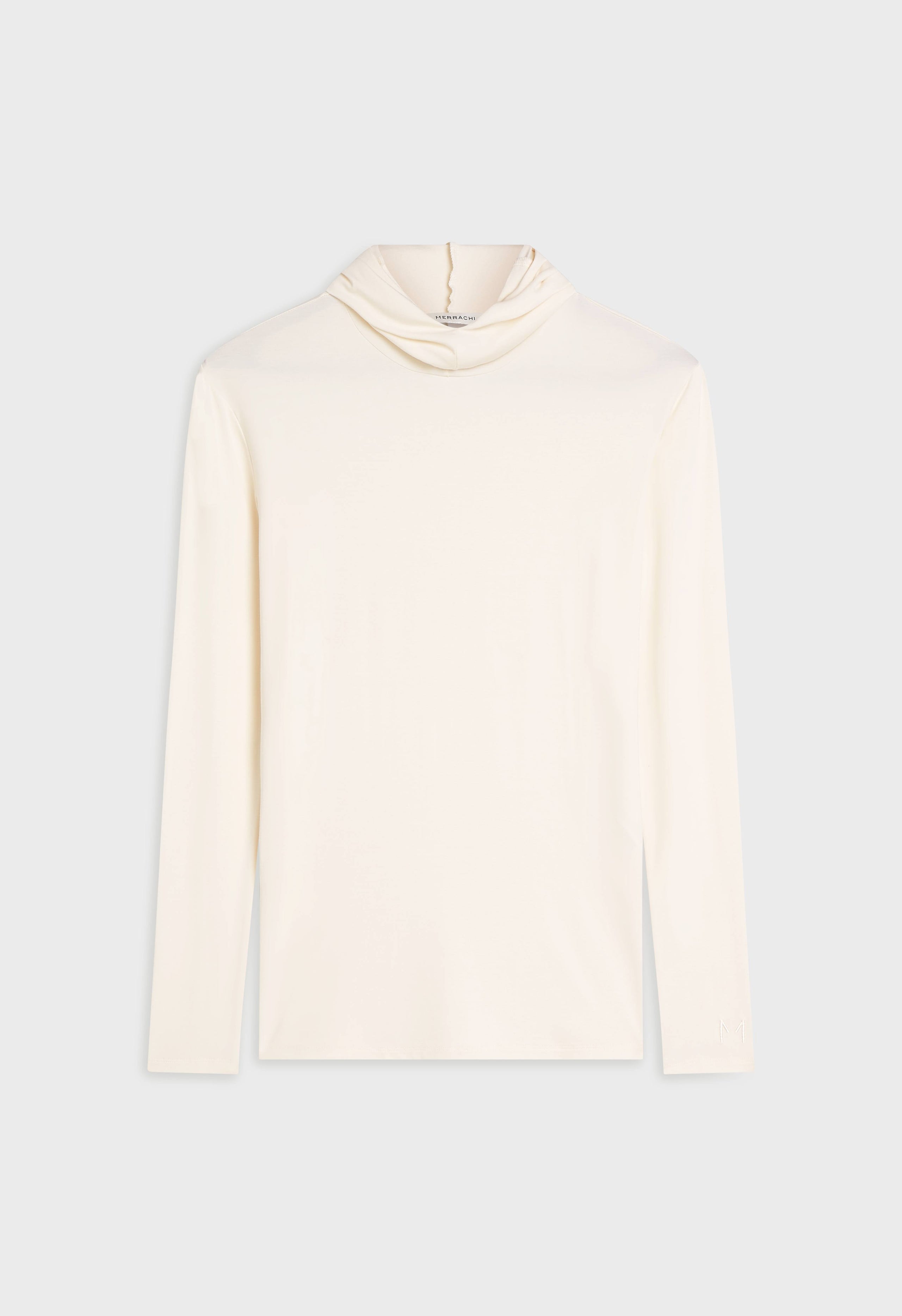 Bamboo Hijab Top | Off White