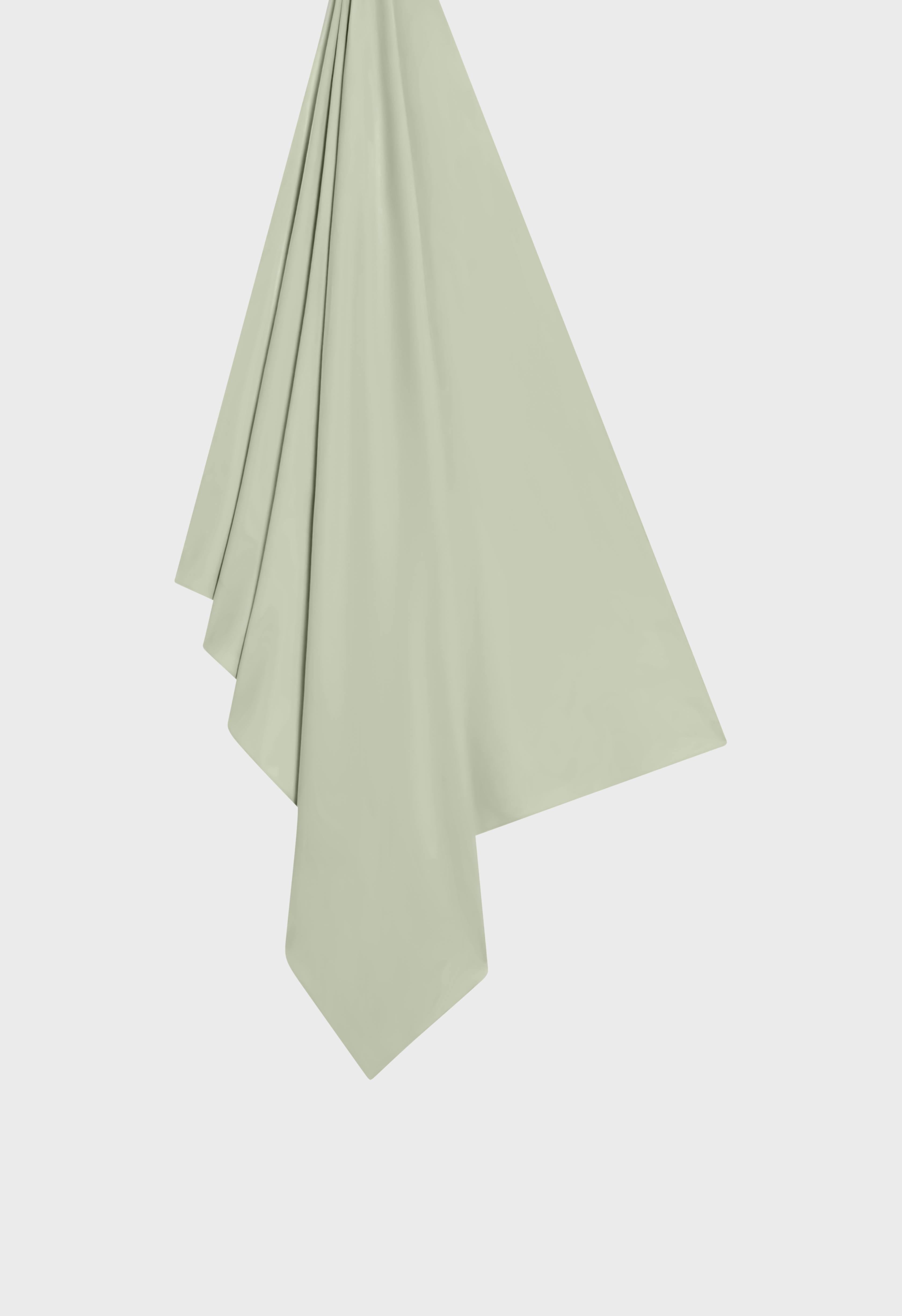 Bamboo Jersey Scarf | Aqua Gray