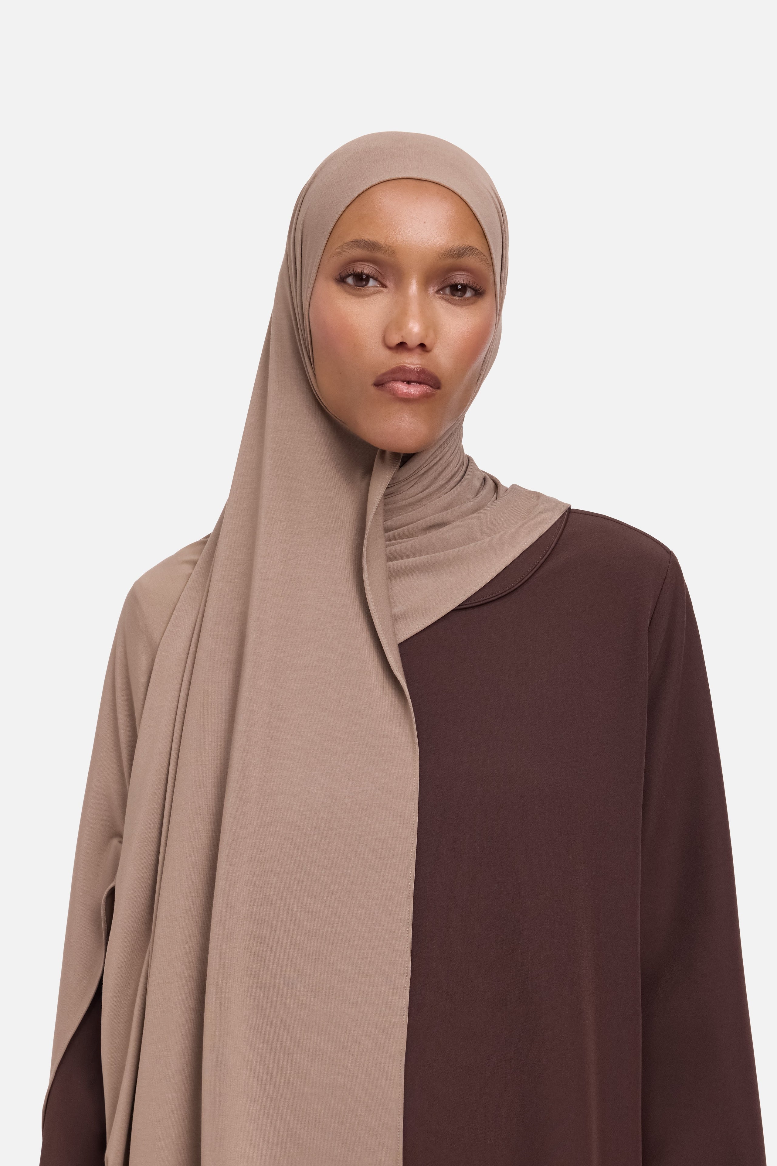 Bamboo Jersey Scarf | Khaki