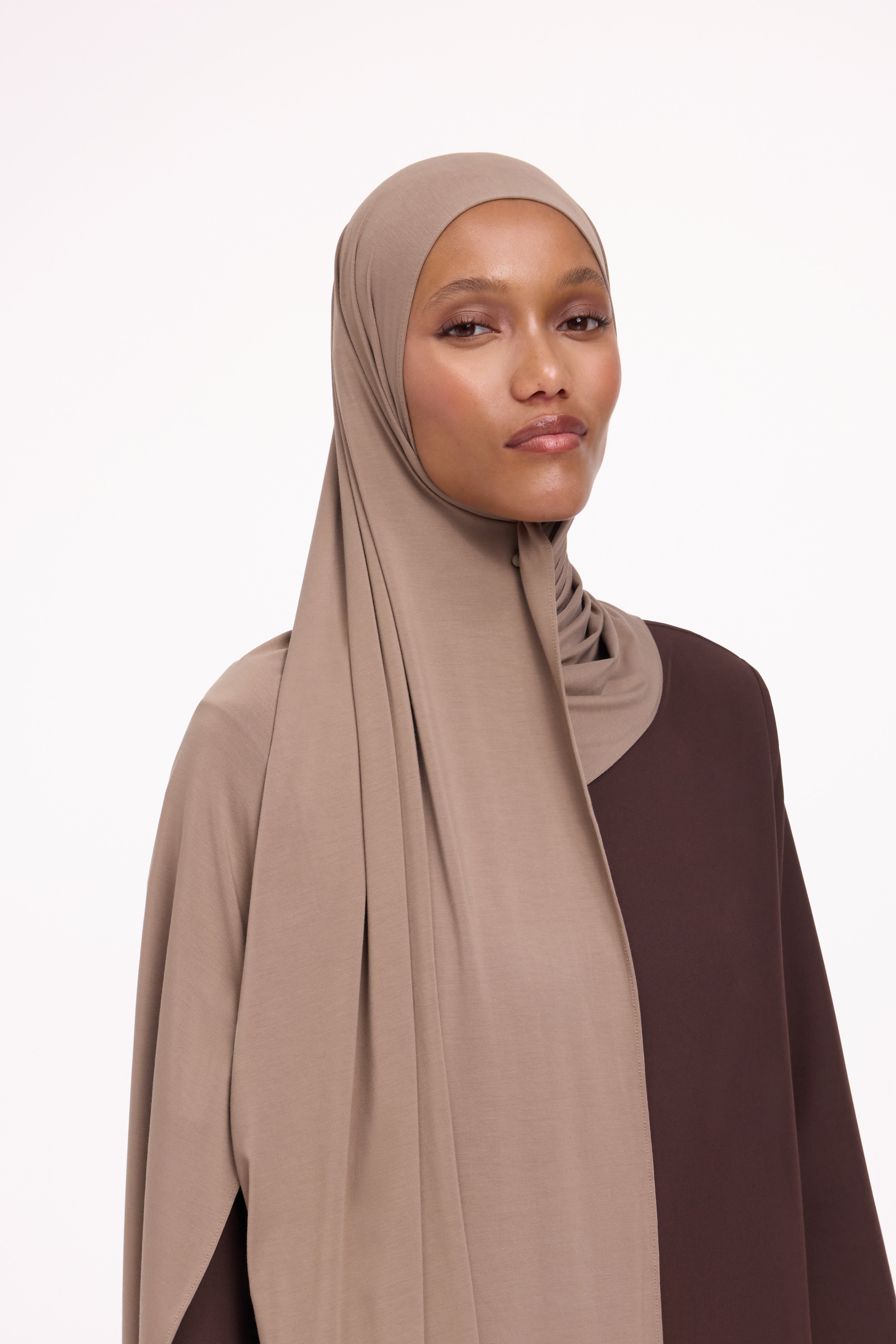 Bamboo Jersey Scarf | Khaki