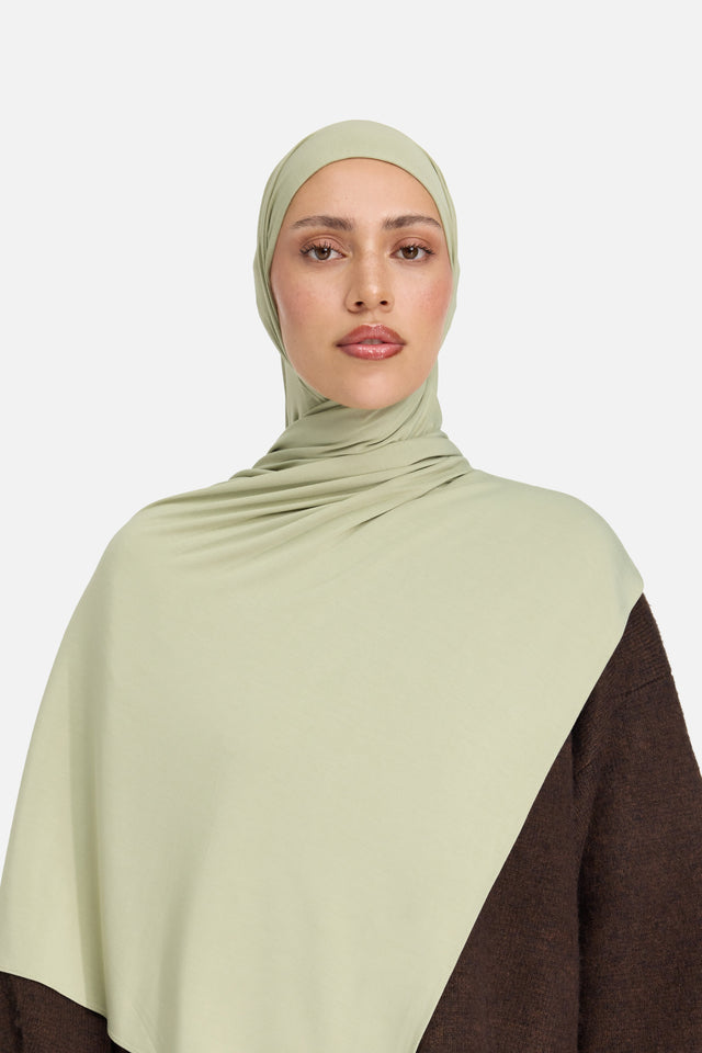 Bamboo Jersey Scarf | Sage