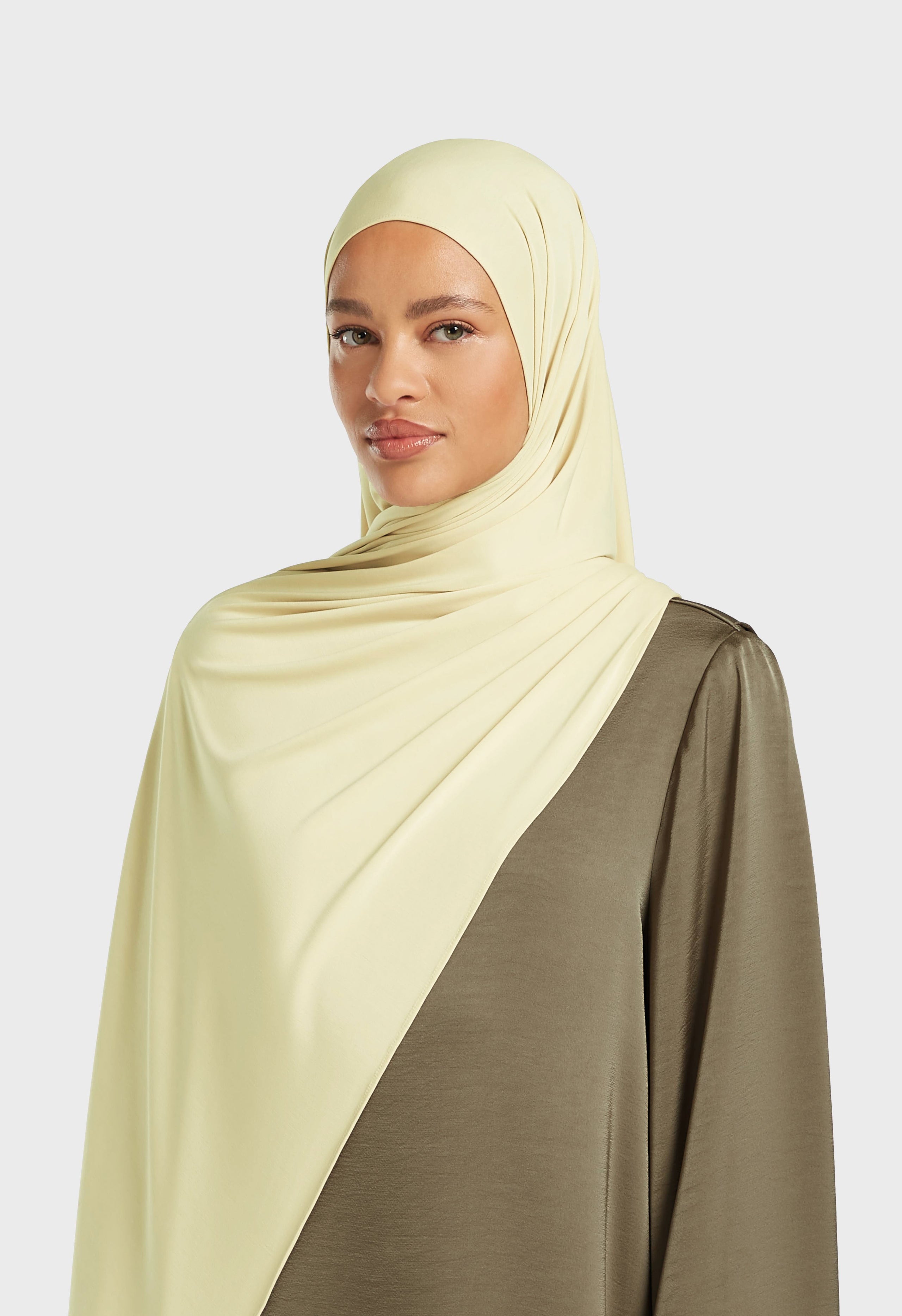 Breathable Jersey Scarf | Lemon