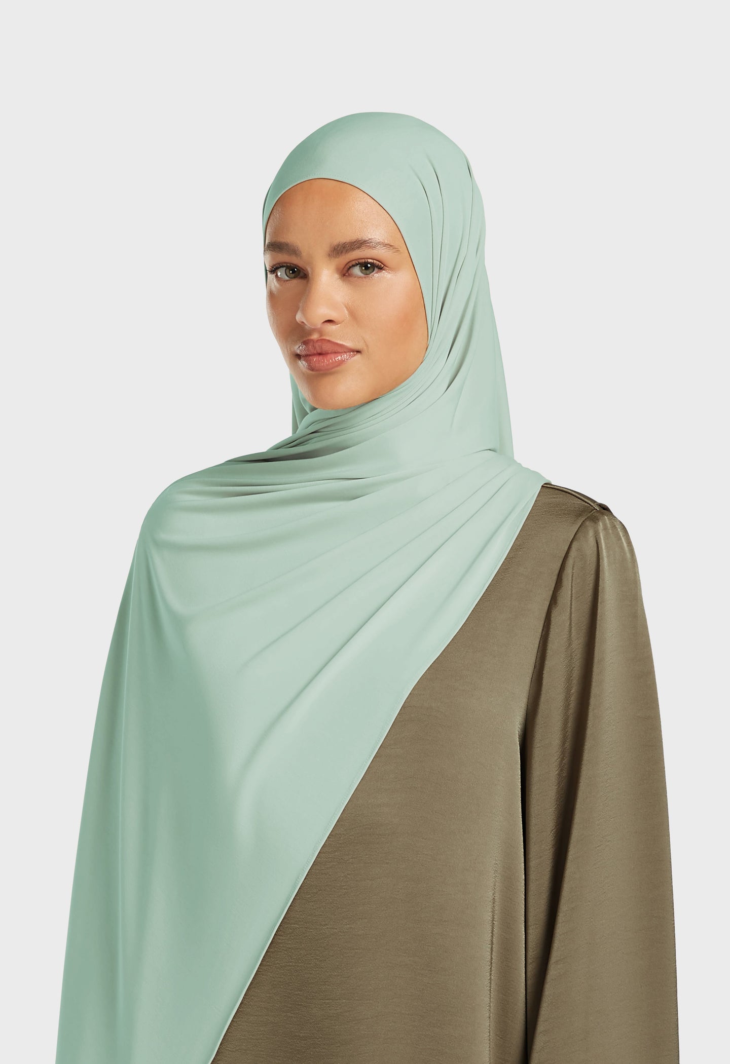 Breathable Jersey Scarf | Powder Blue