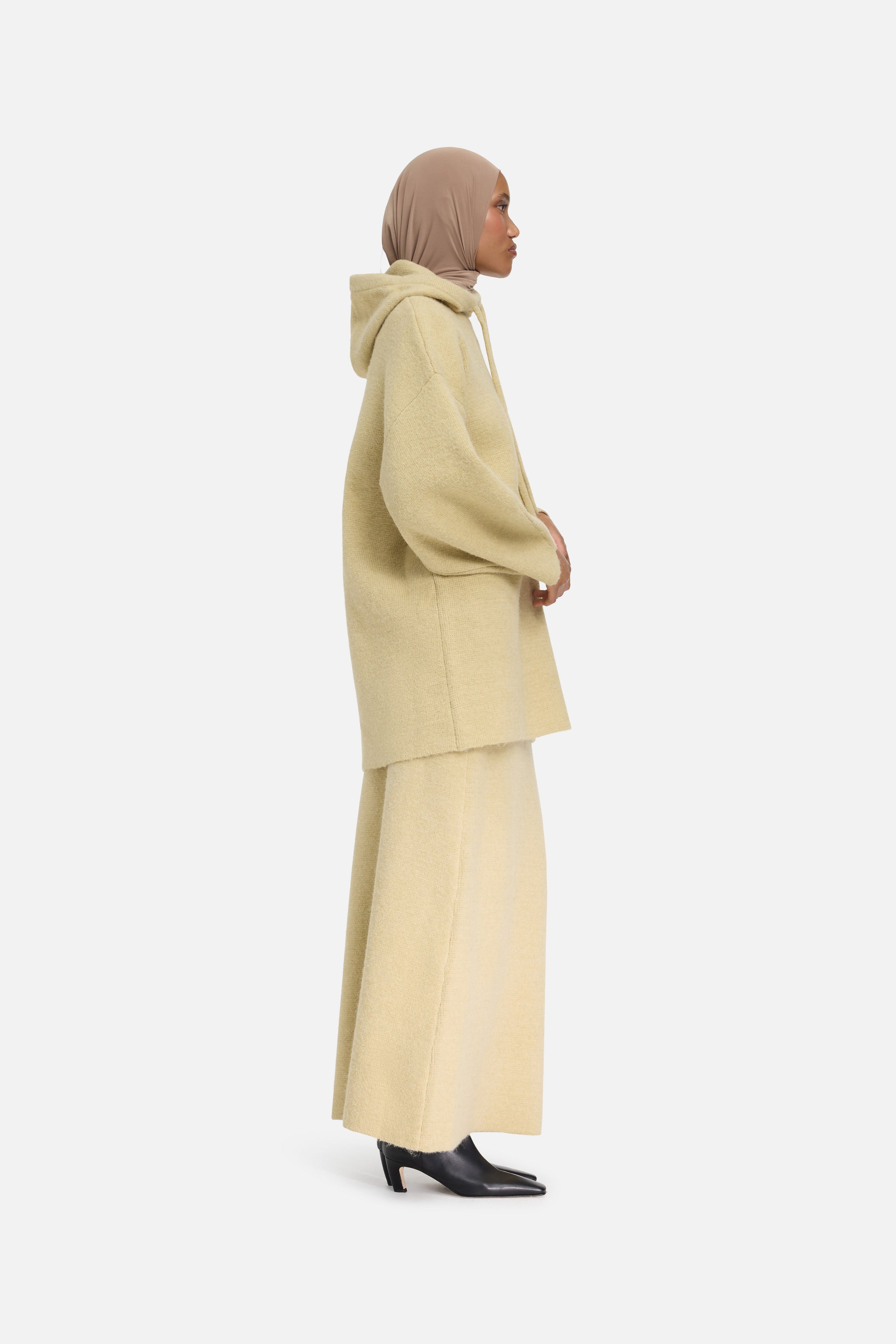 Brushed Knit Balaclava | Desert Clay