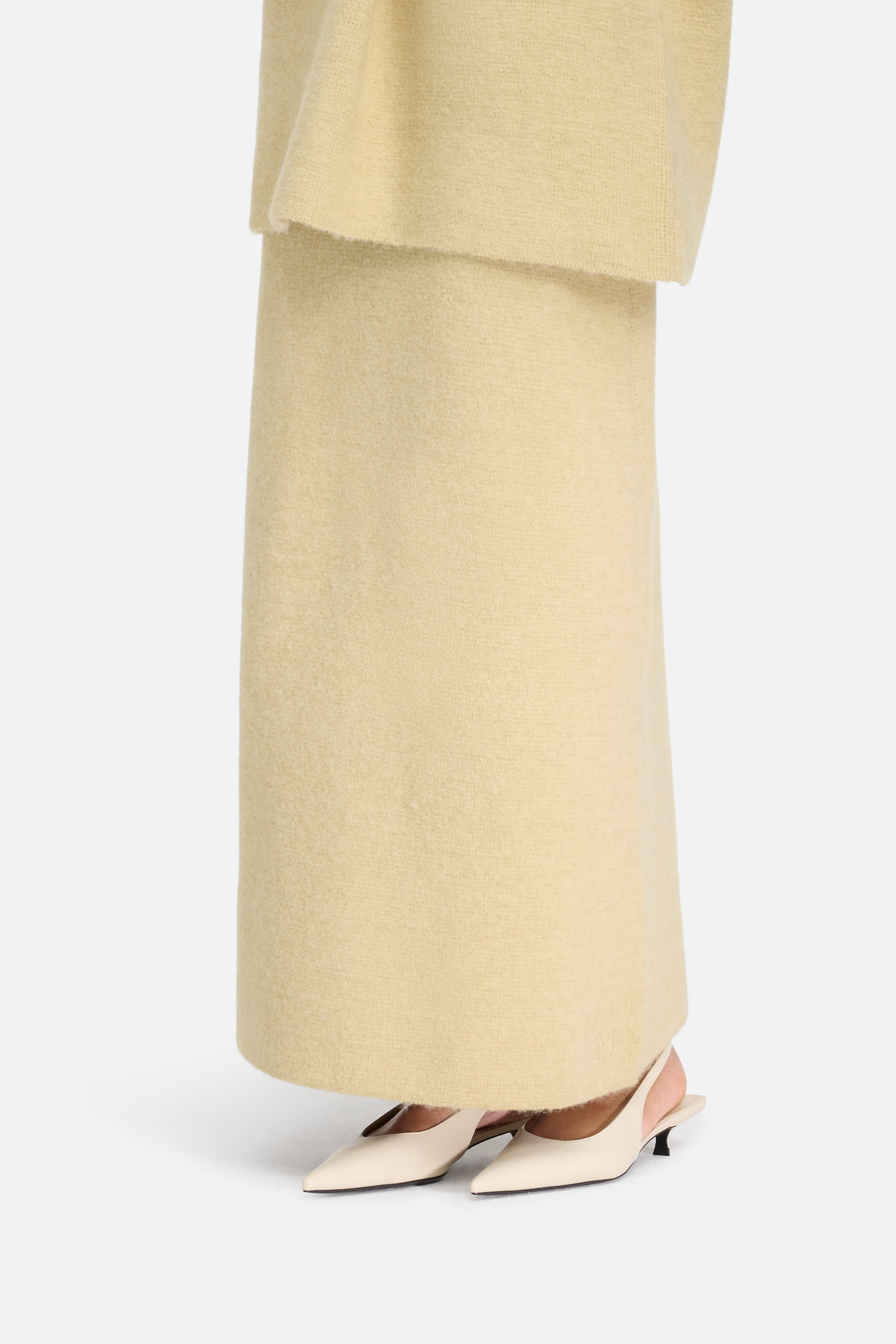 Brushed Knit Skirt | Desert Clay