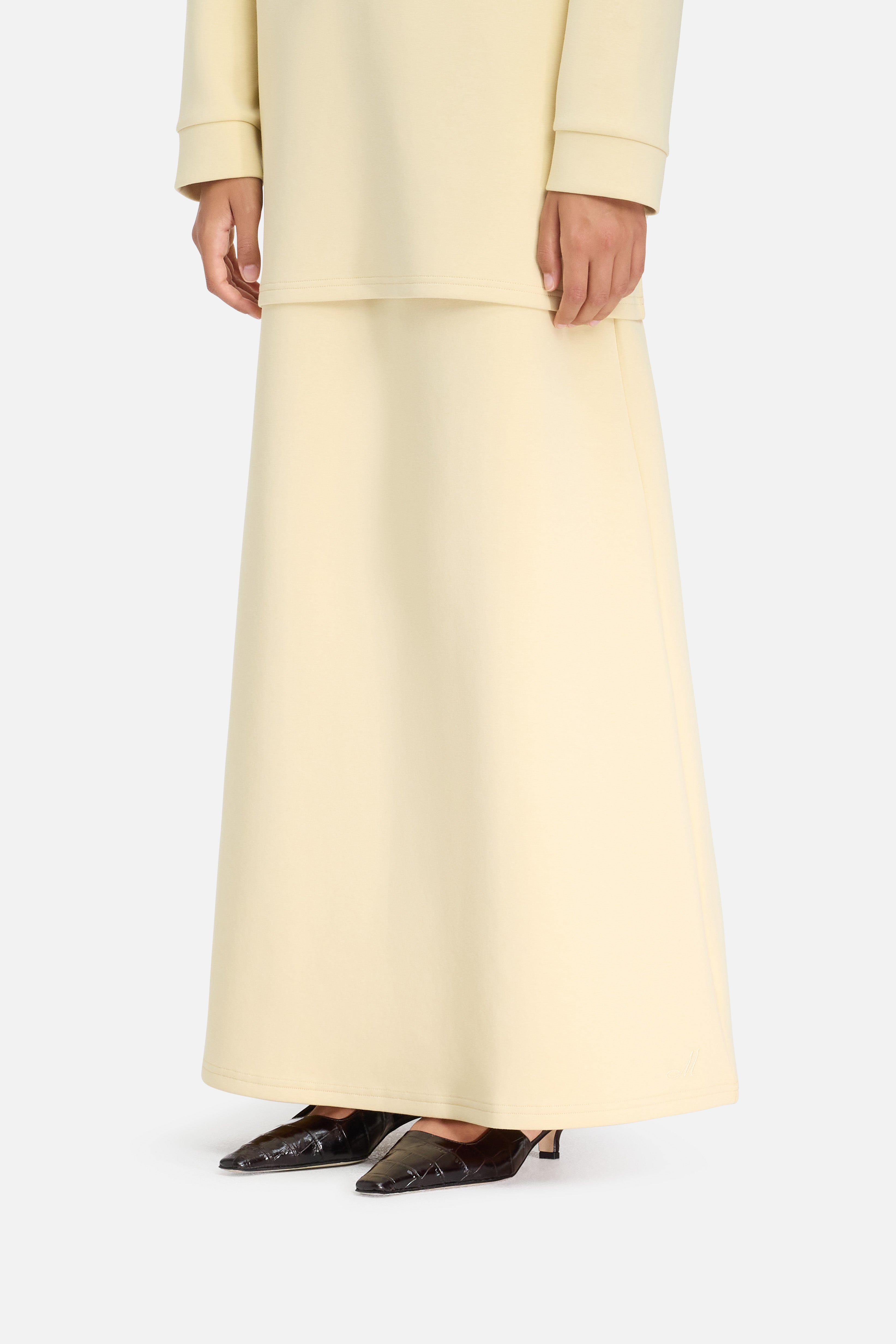Comfy Skirt | White Honey