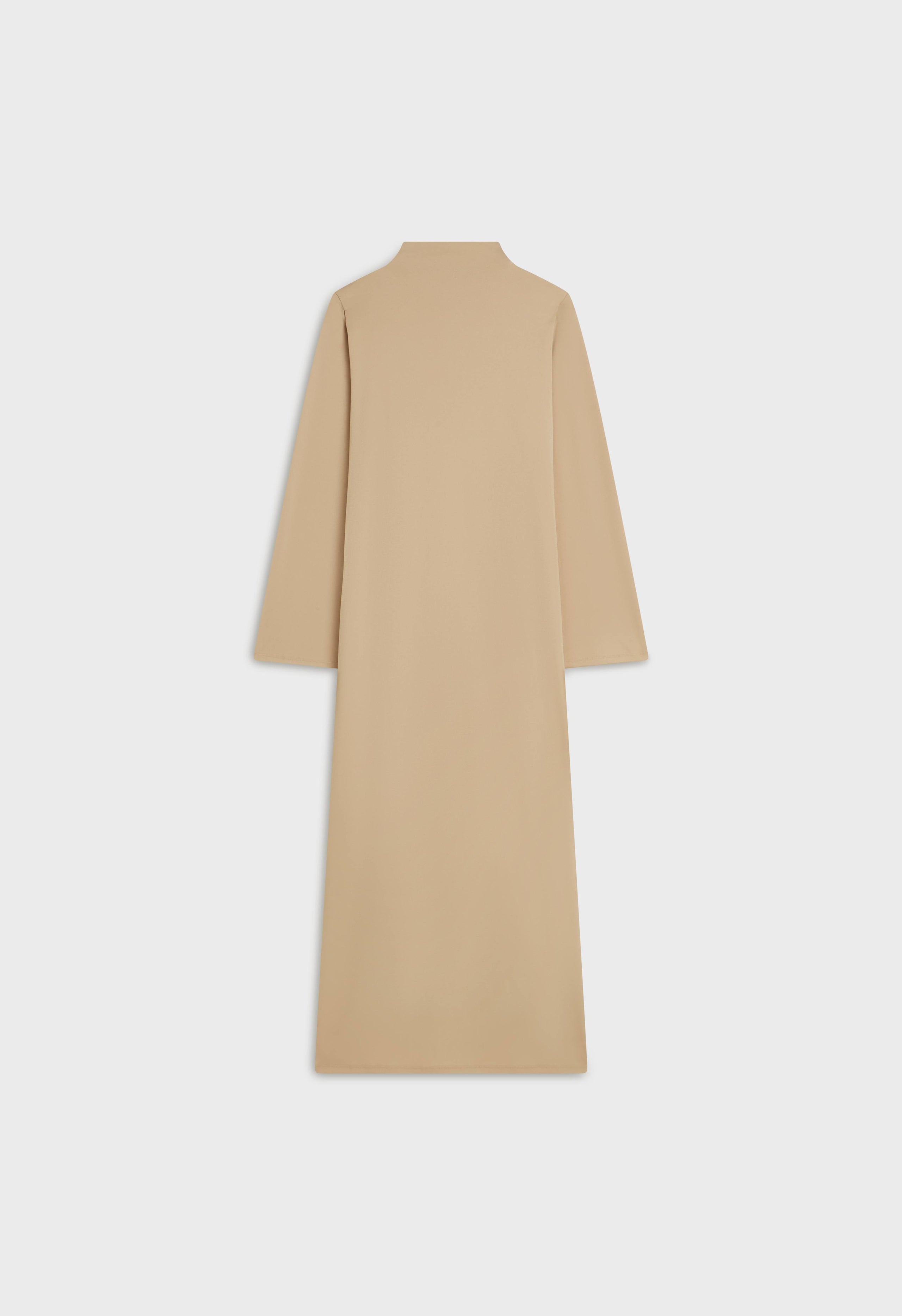 Essential Jersey Dress Regular | Light Khaki