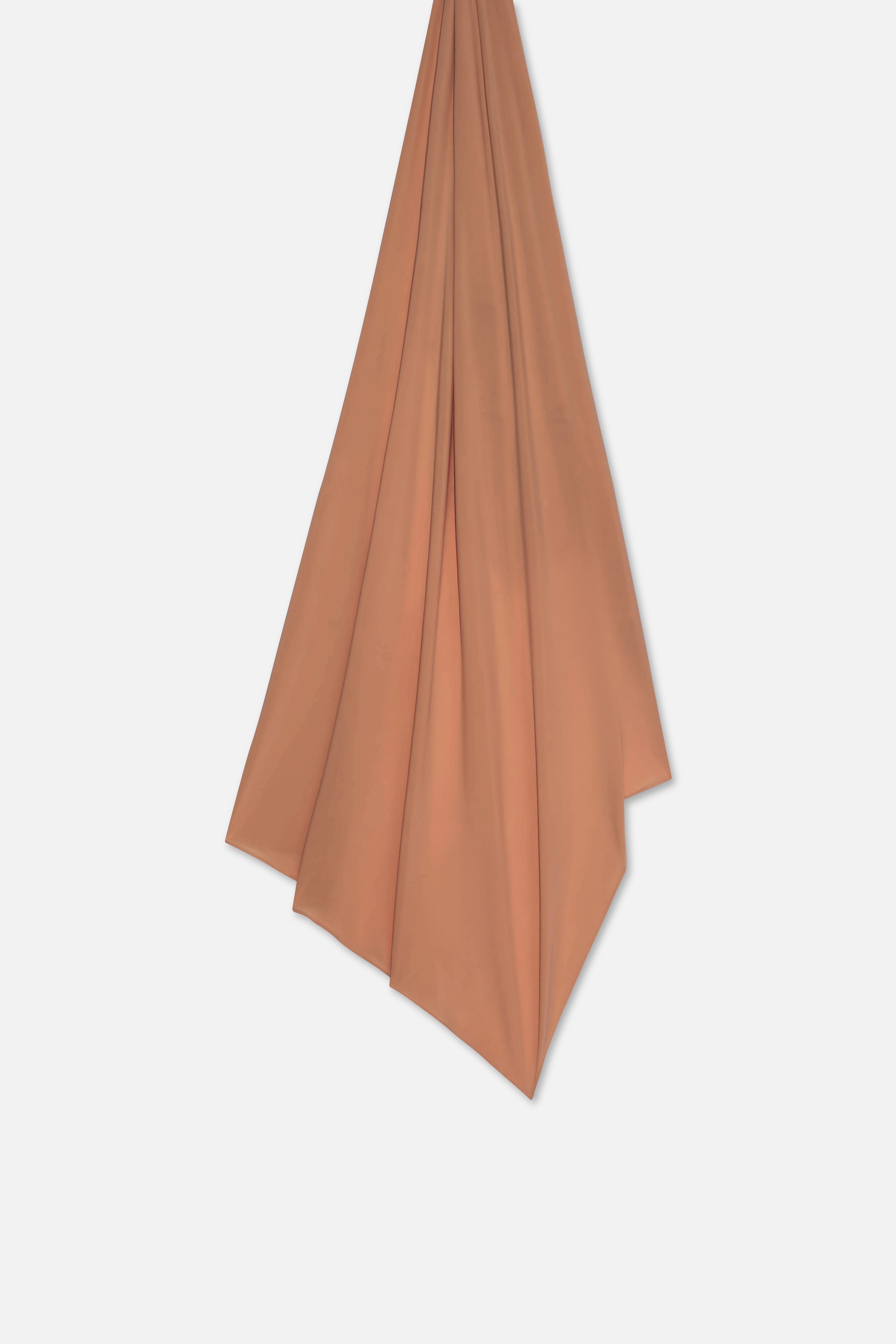 Liquid Jersey Scarf | Red Copper