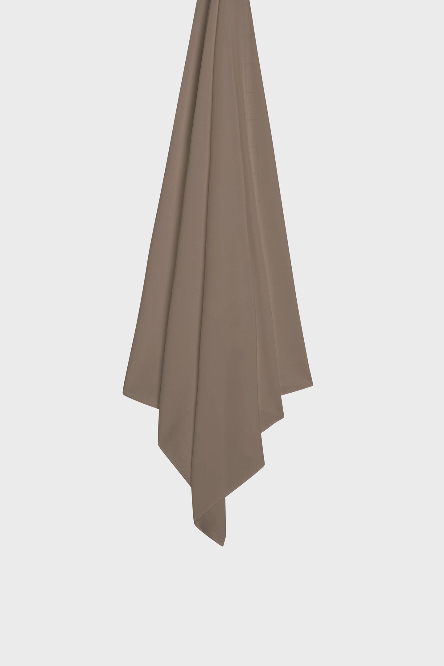 Liquid Jersey Scarf | Ash Brown