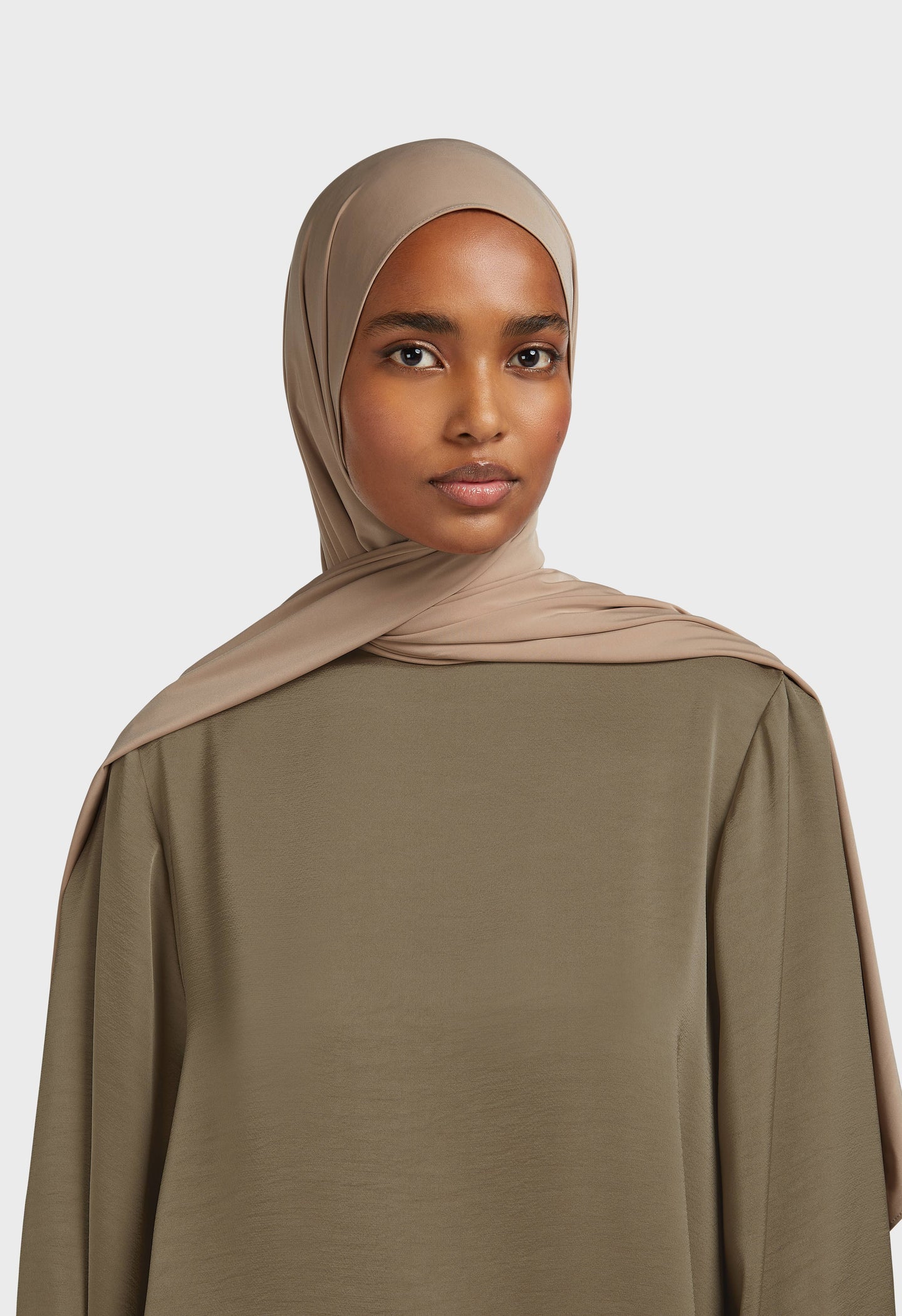 Liquid Jersey Scarf | Dark Pearl