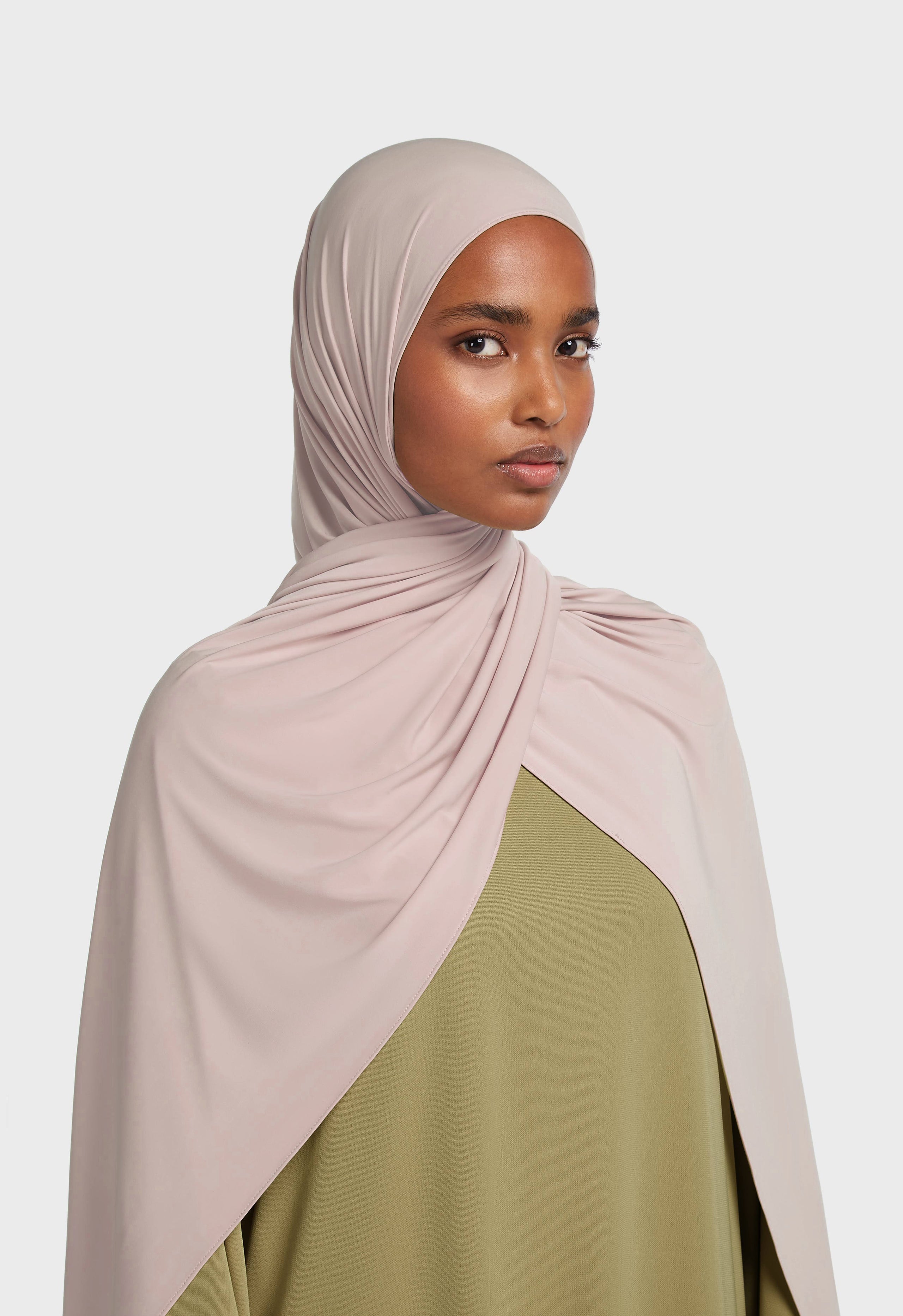 Liquid Jersey Scarf | Lilac