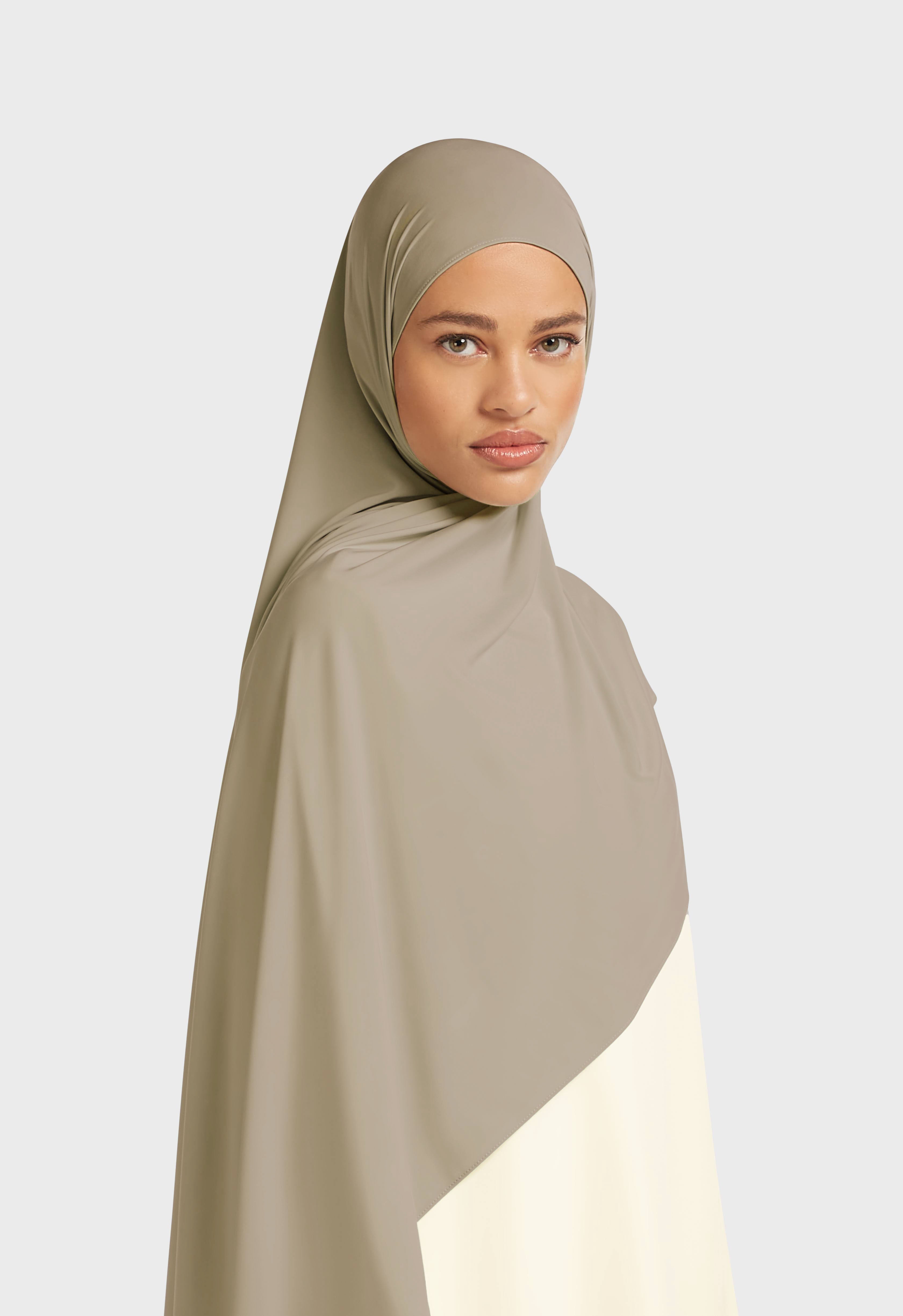 Liquid Jersey Scarf | White Pepper