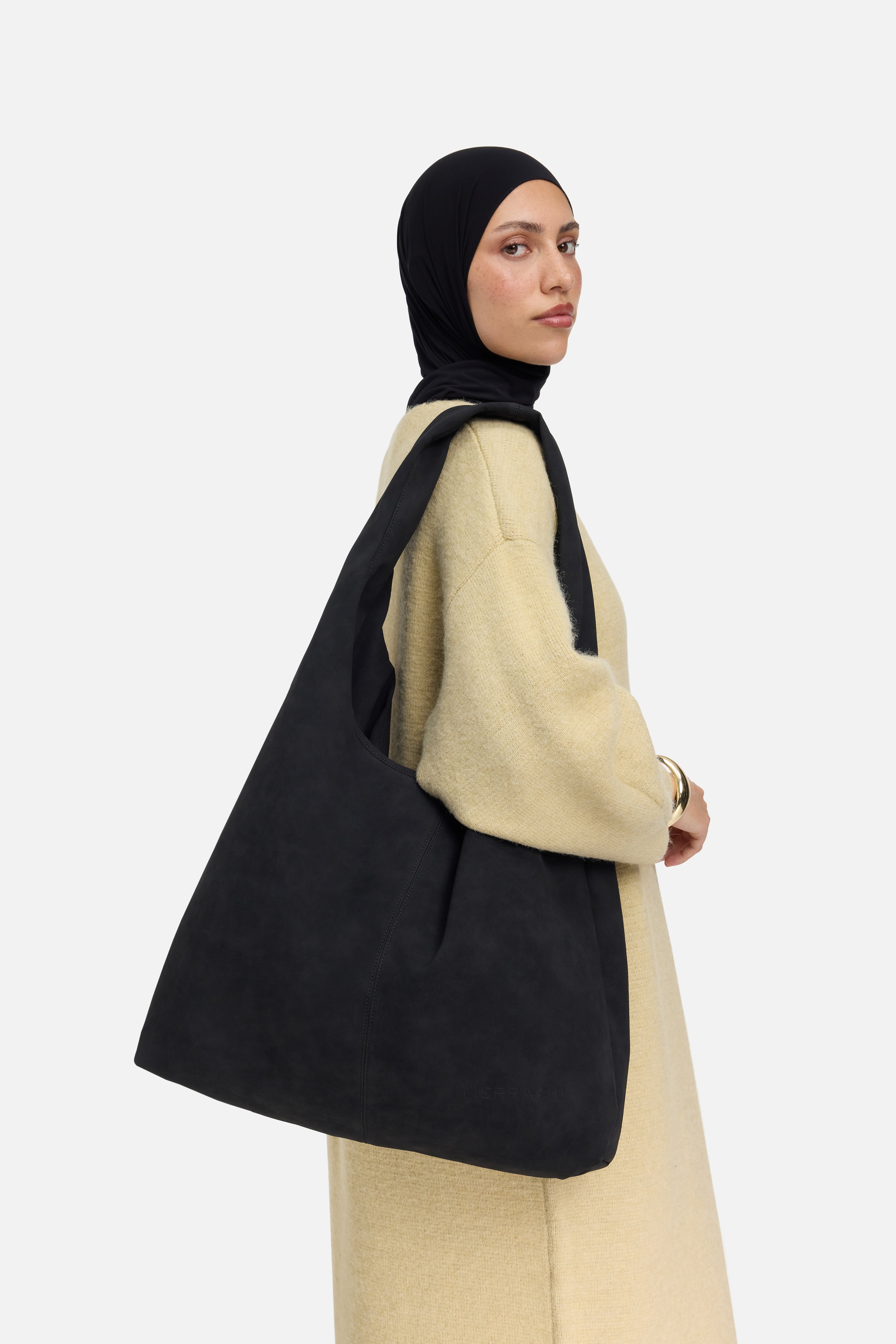 Maxi Oval Bag | Black