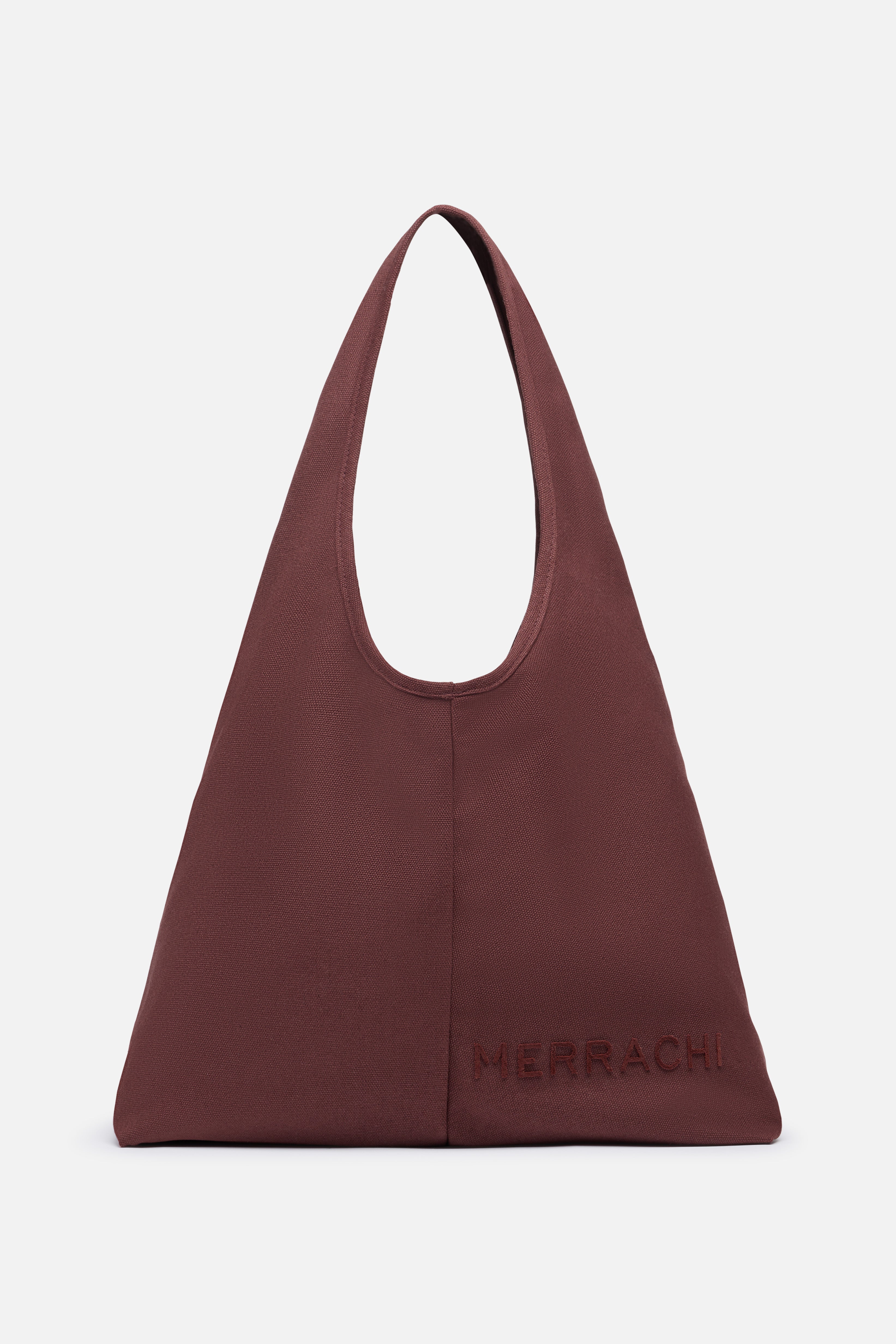 Oval Tote Bag | Dark Cherry