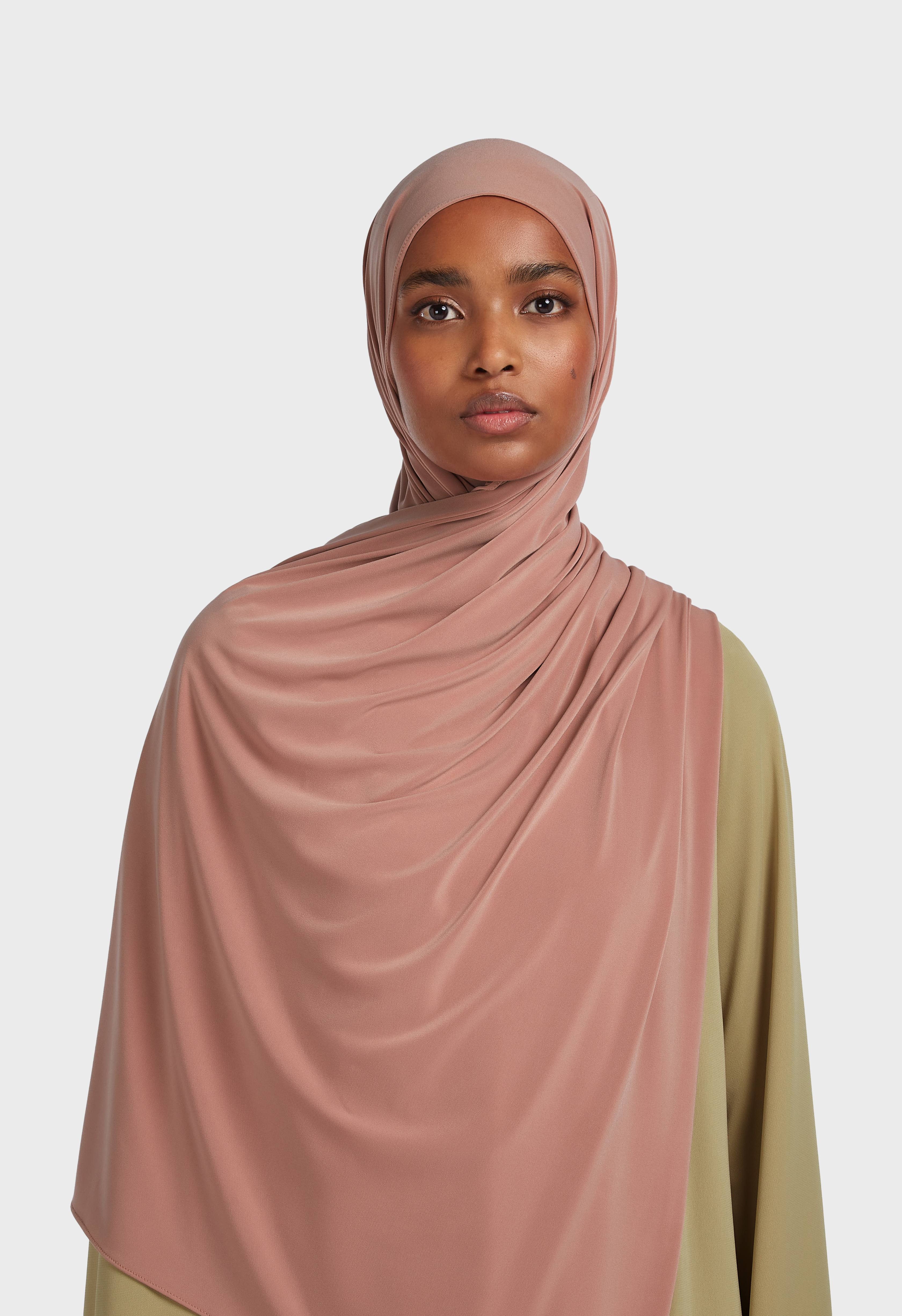 Premium Jersey Scarf | Moss Rose