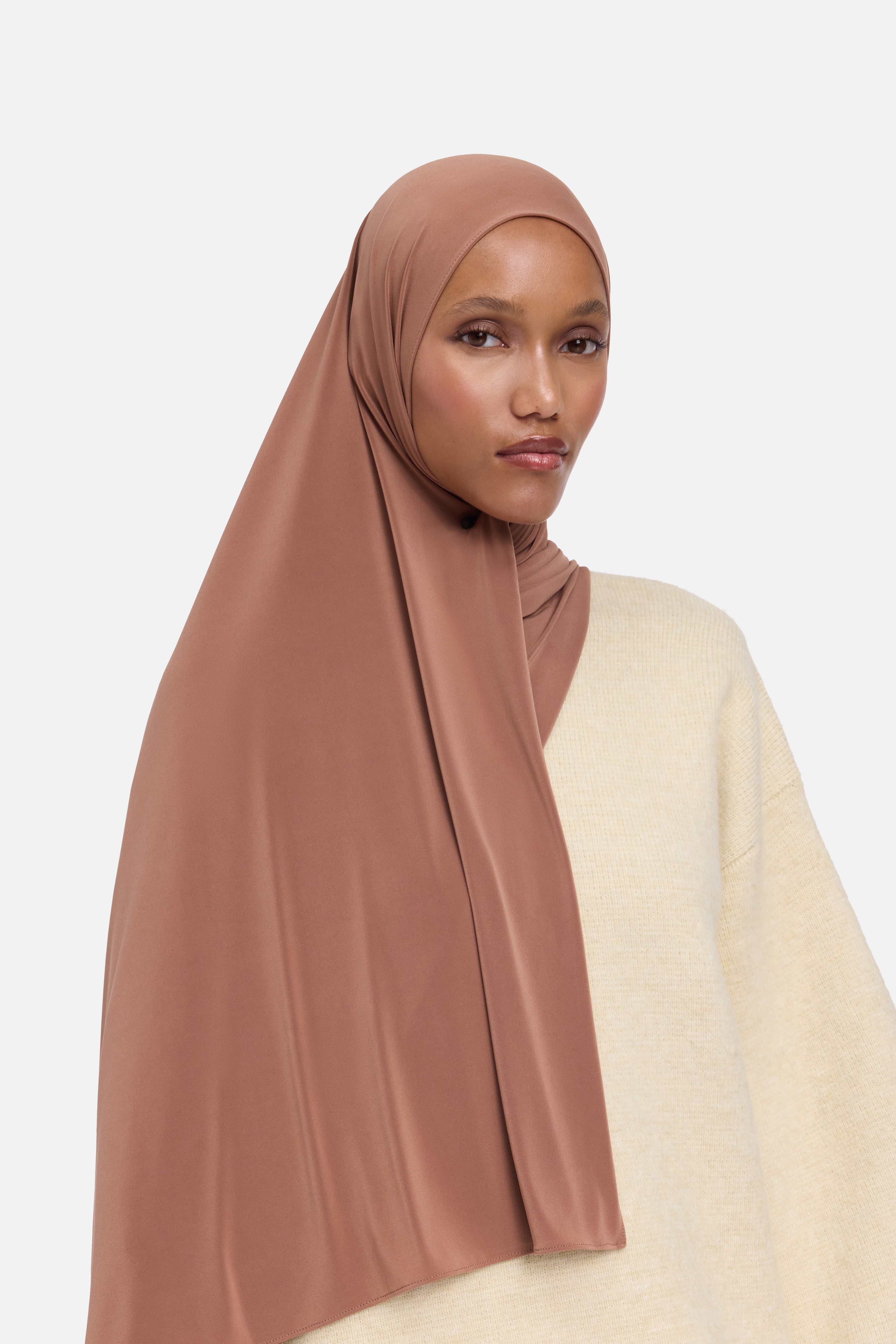 Premium Jersey Scarf | Fig