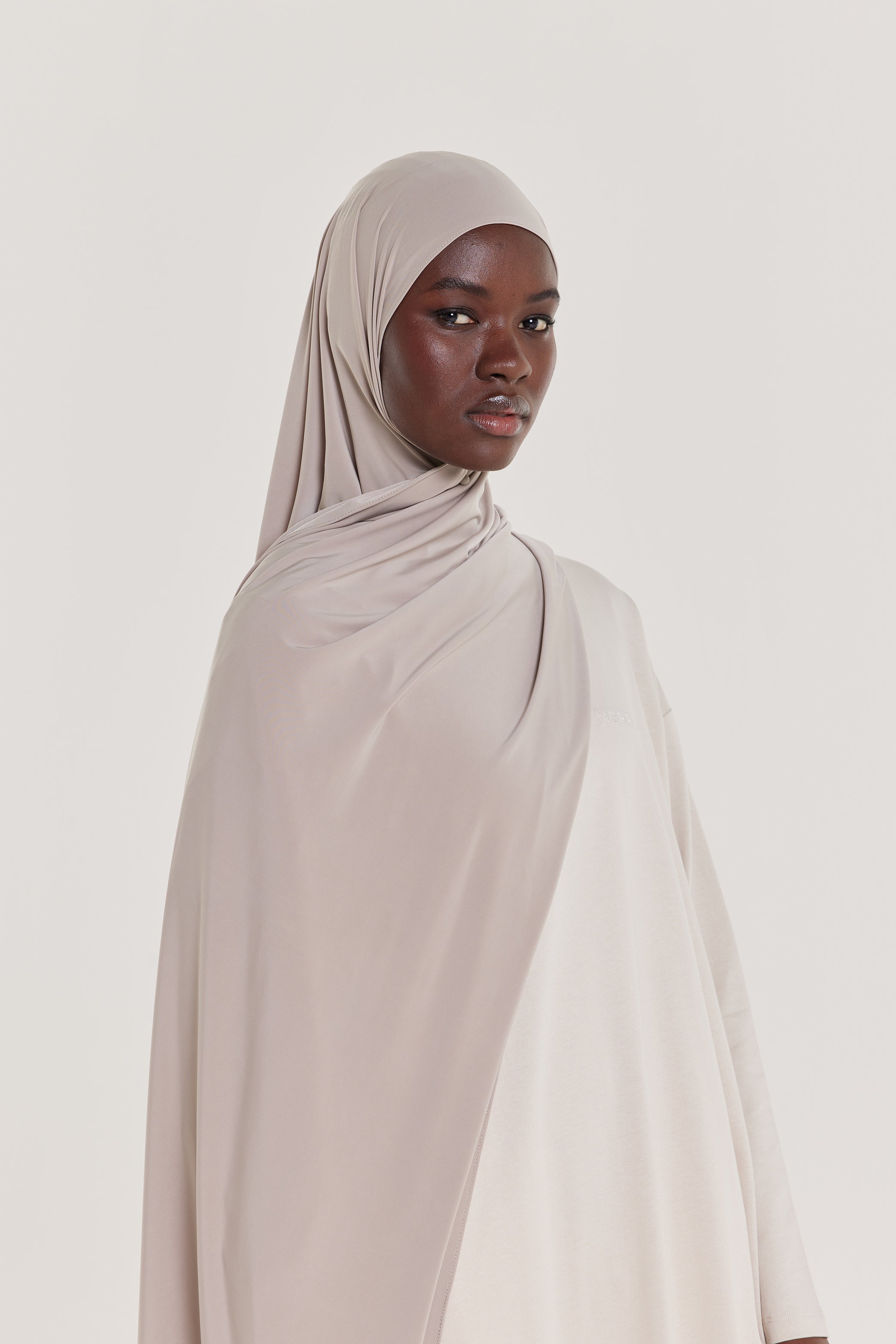 Liquid Jersey Scarf | Cashmere