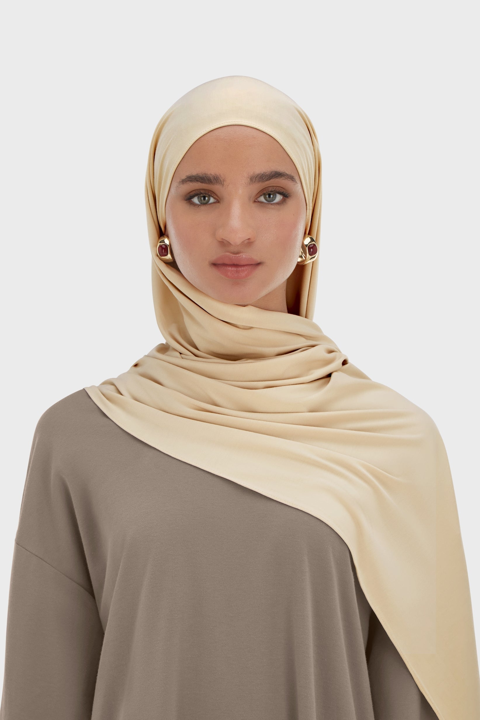 Bamboo Jersey Scarf | Brown Rice
