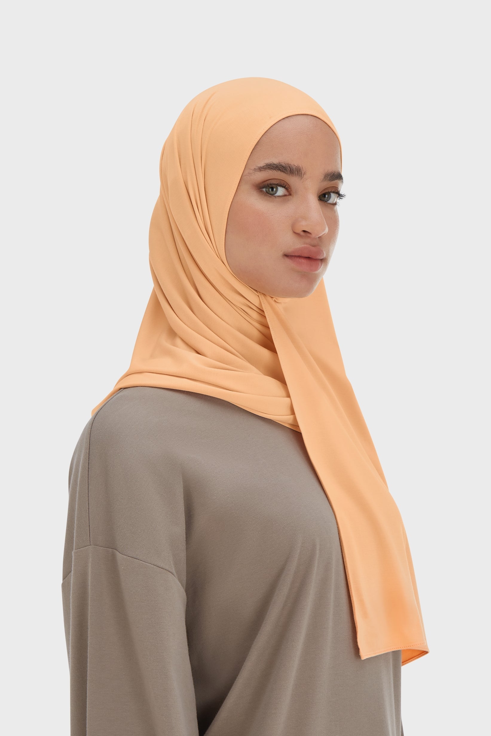 Bamboo Jersey Scarf | Powder Sand