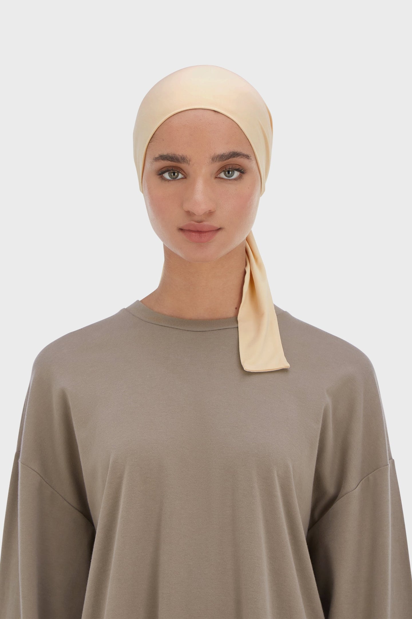 Bamboo Tied Underscarf | Warm Butter