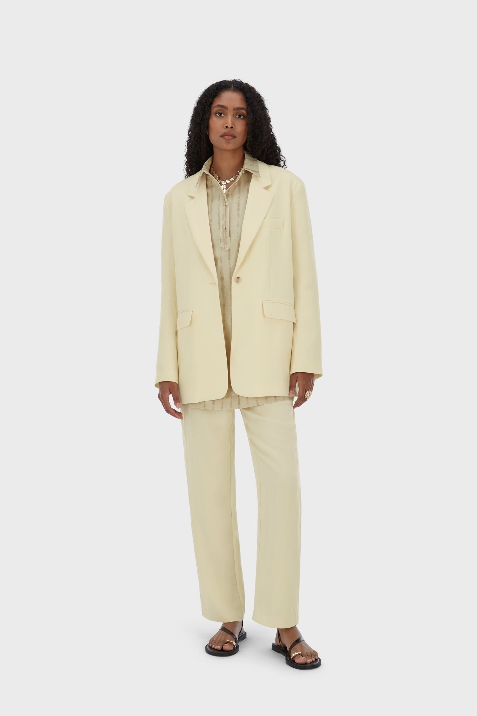 Box Fit Blazer | Sorbet