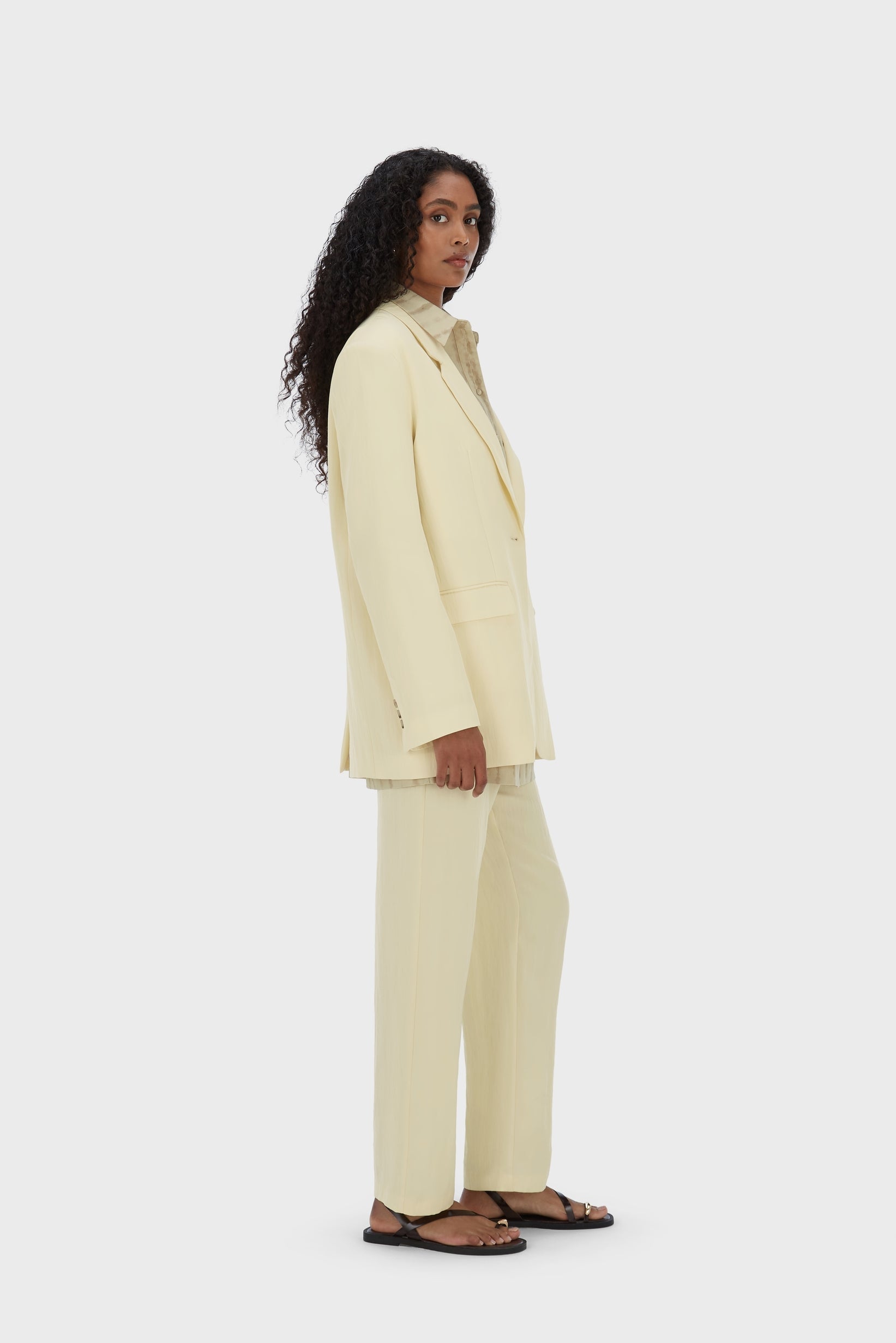Box Fit Blazer | Sorbet
