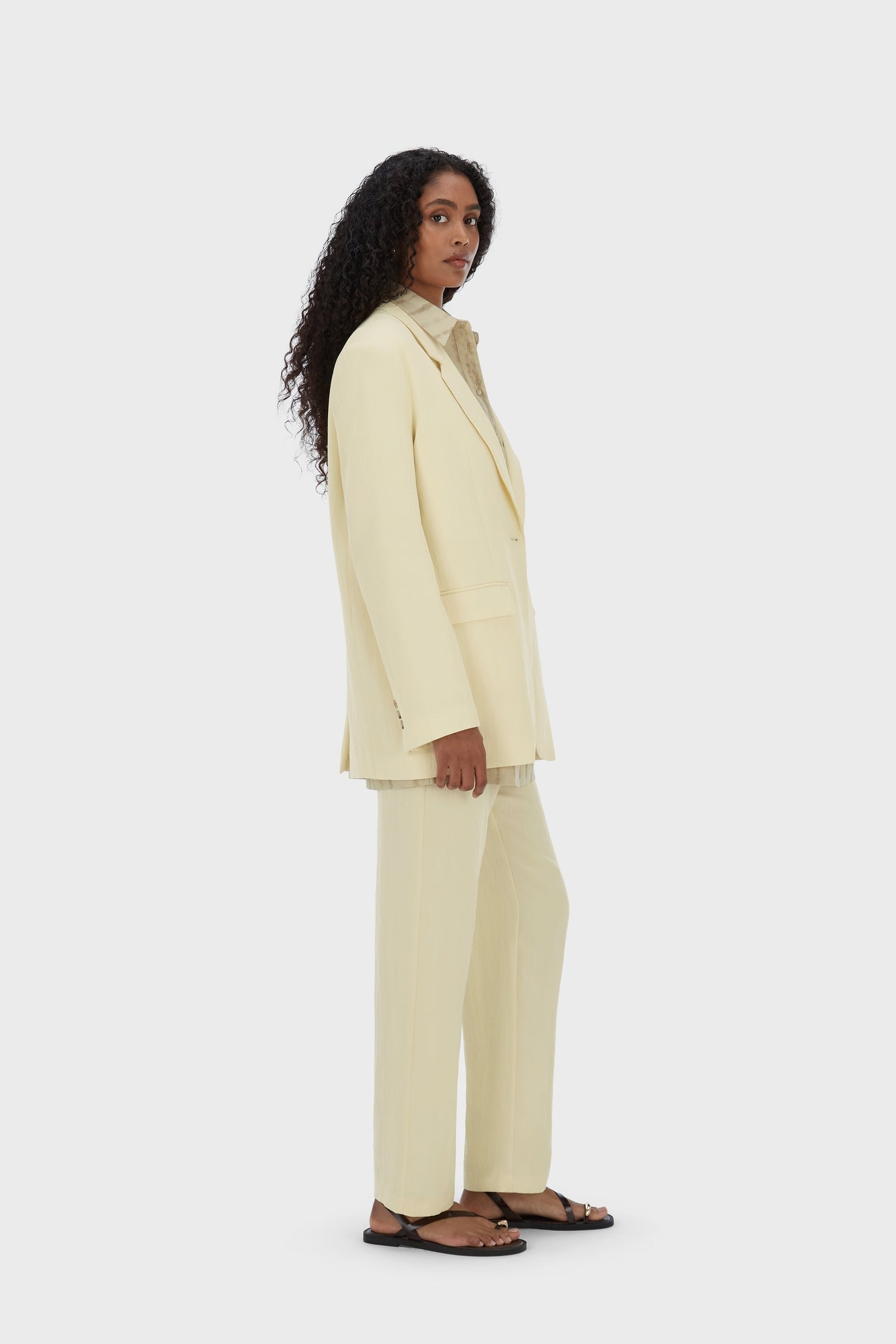 Box Fit Blazer | Sorbet
