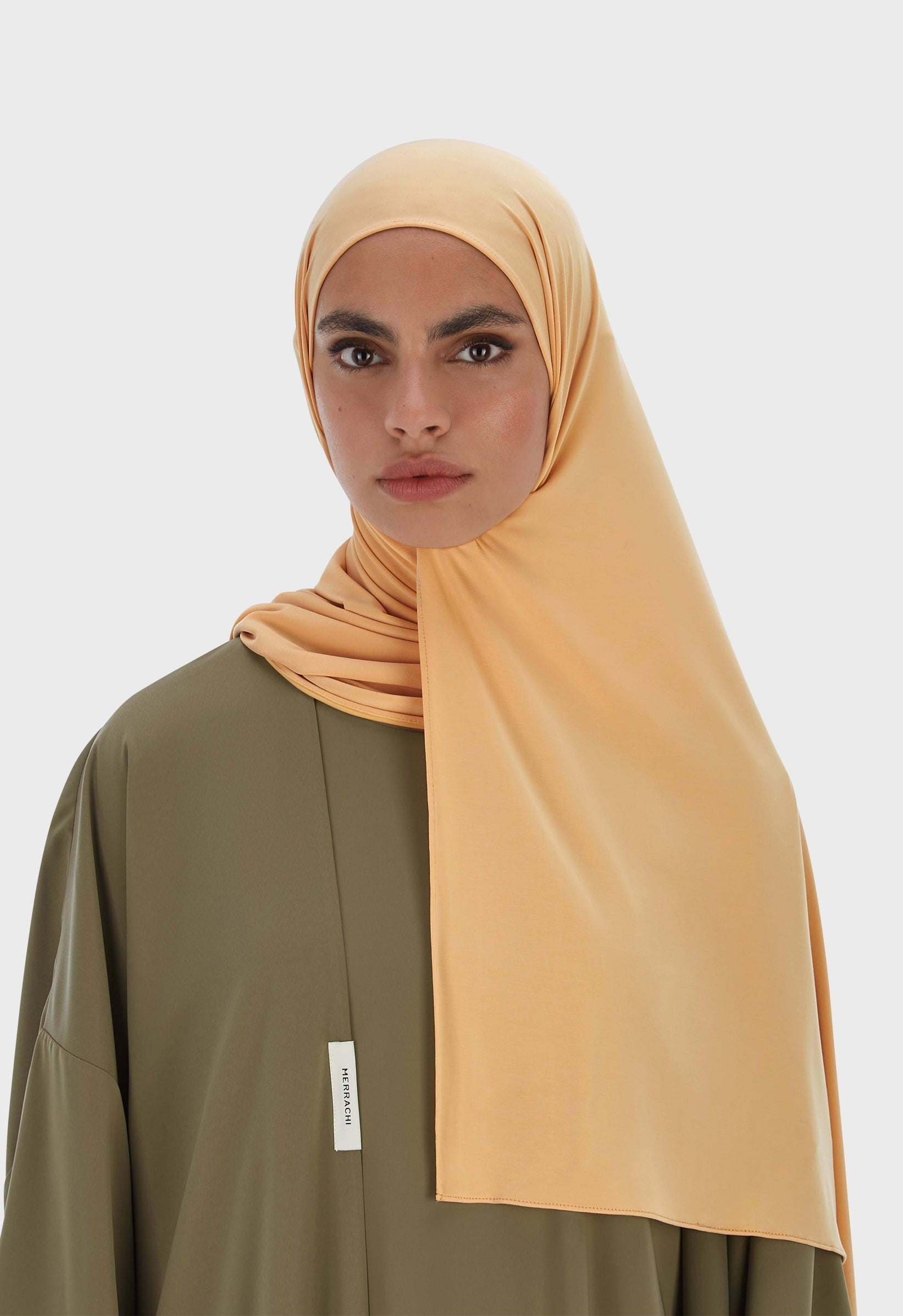 Breathable Jersey Scarf | Beige Rose