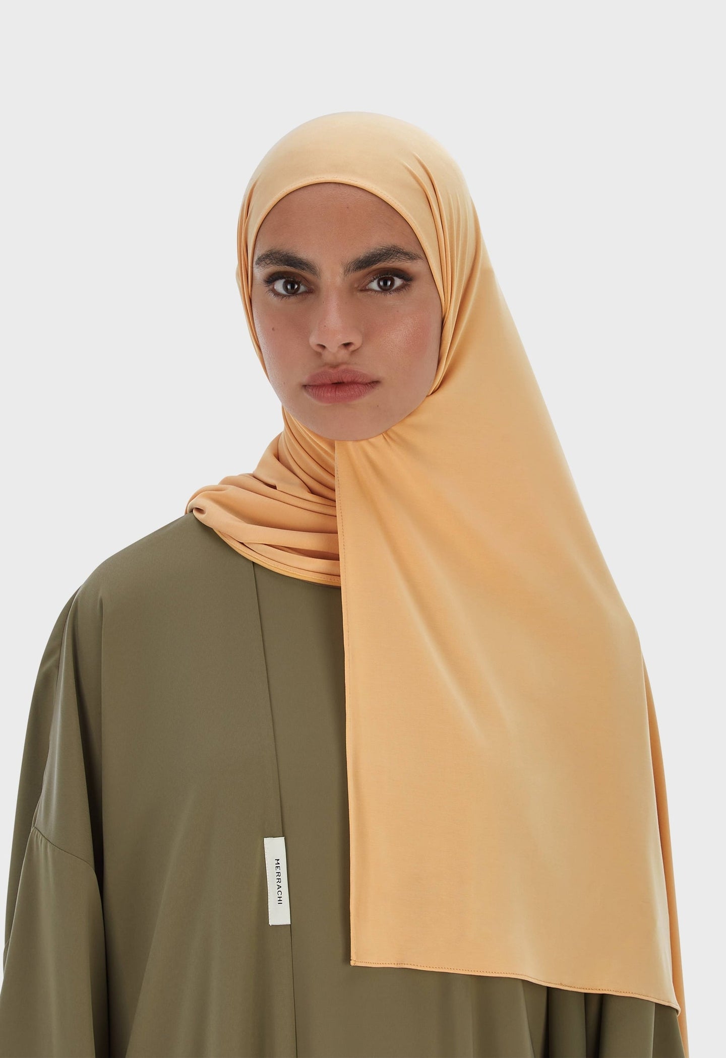 Breathable Jersey Scarf | Beige Rose
