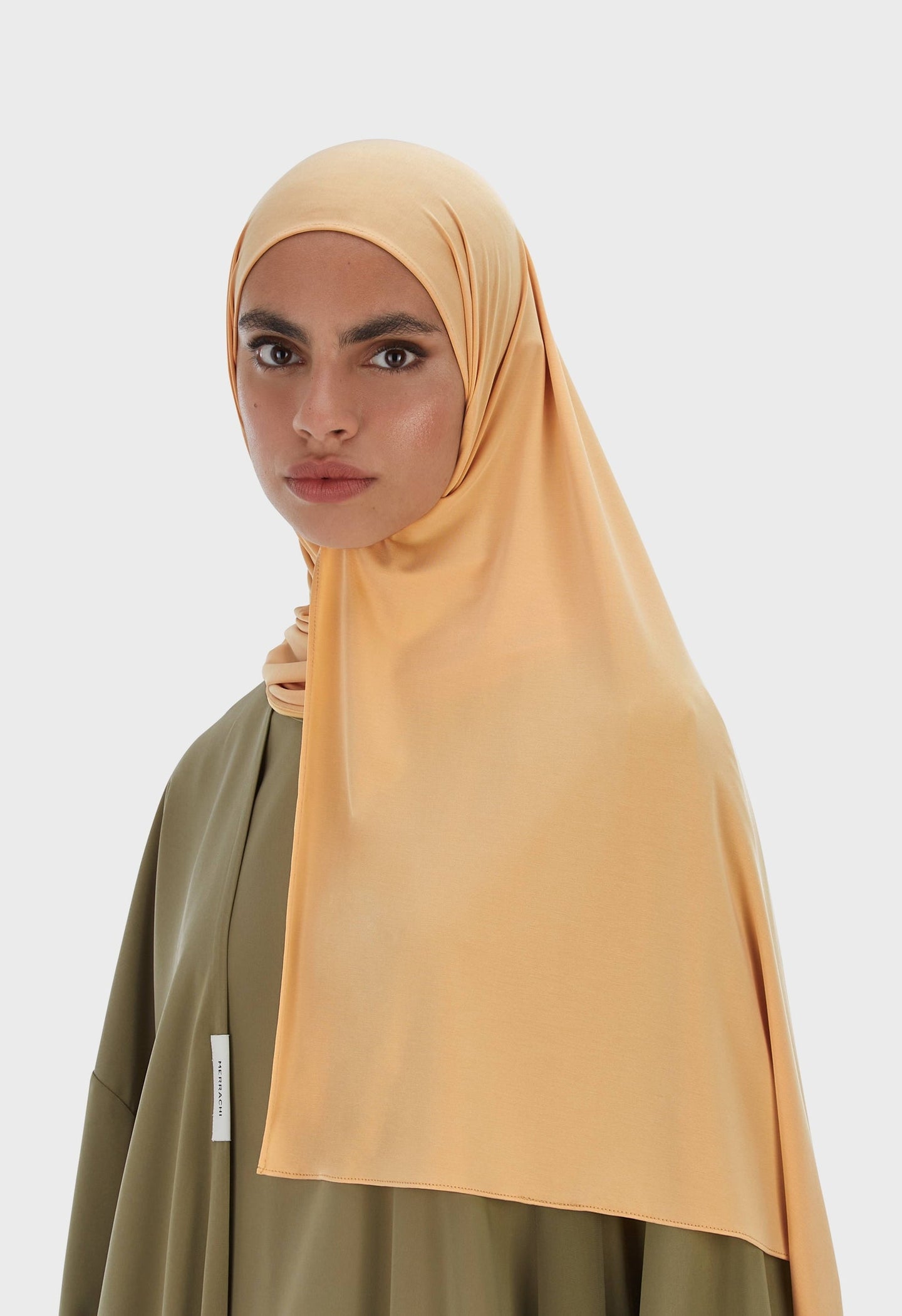Breathable Jersey Scarf | Beige Rose