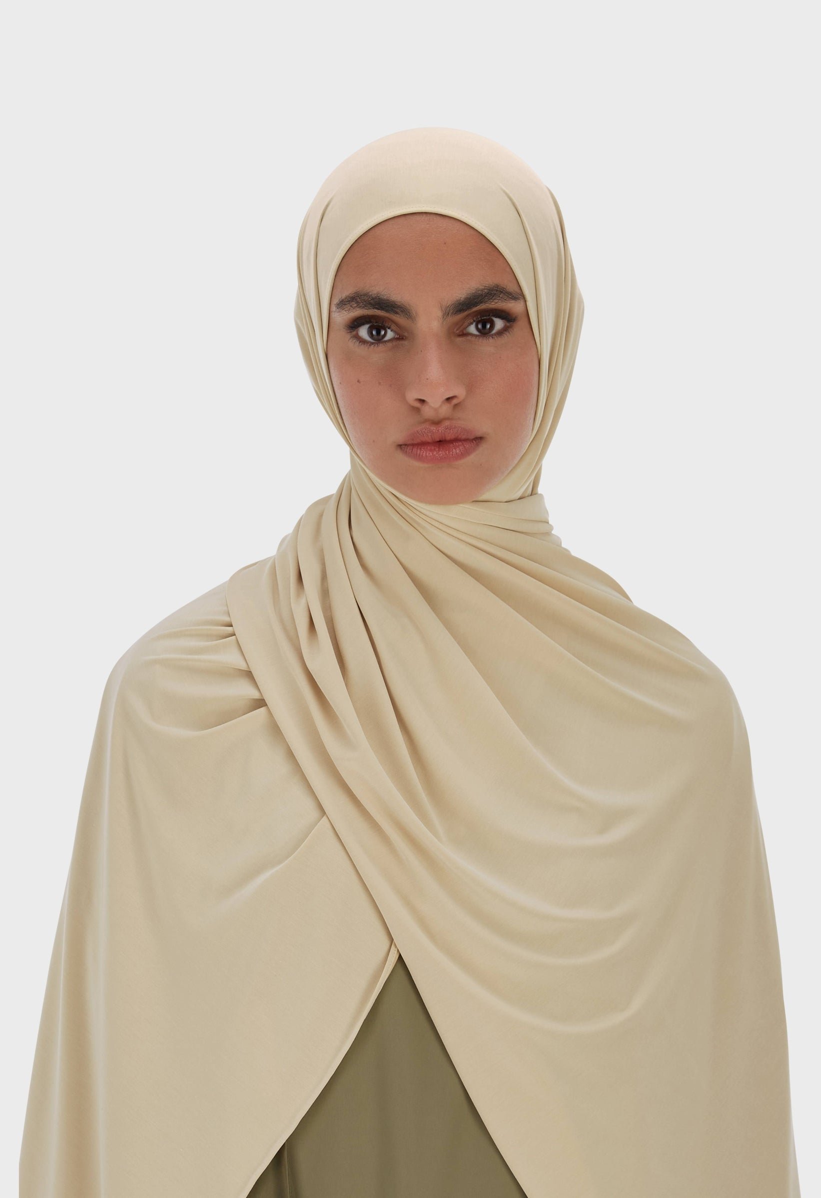Breathable Jersey Scarf | Brown Rice