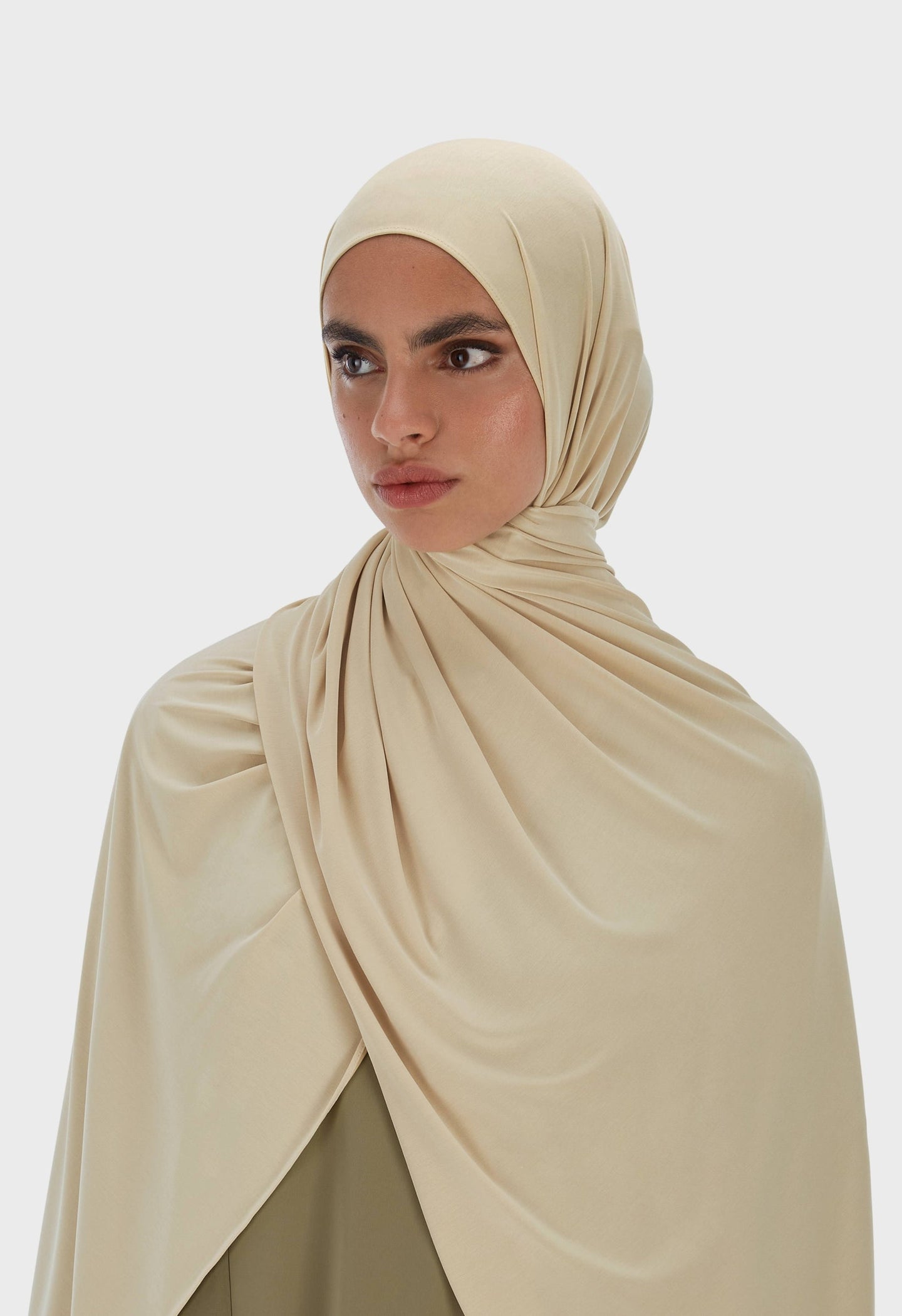 Breathable Jersey Scarf | Brown Rice