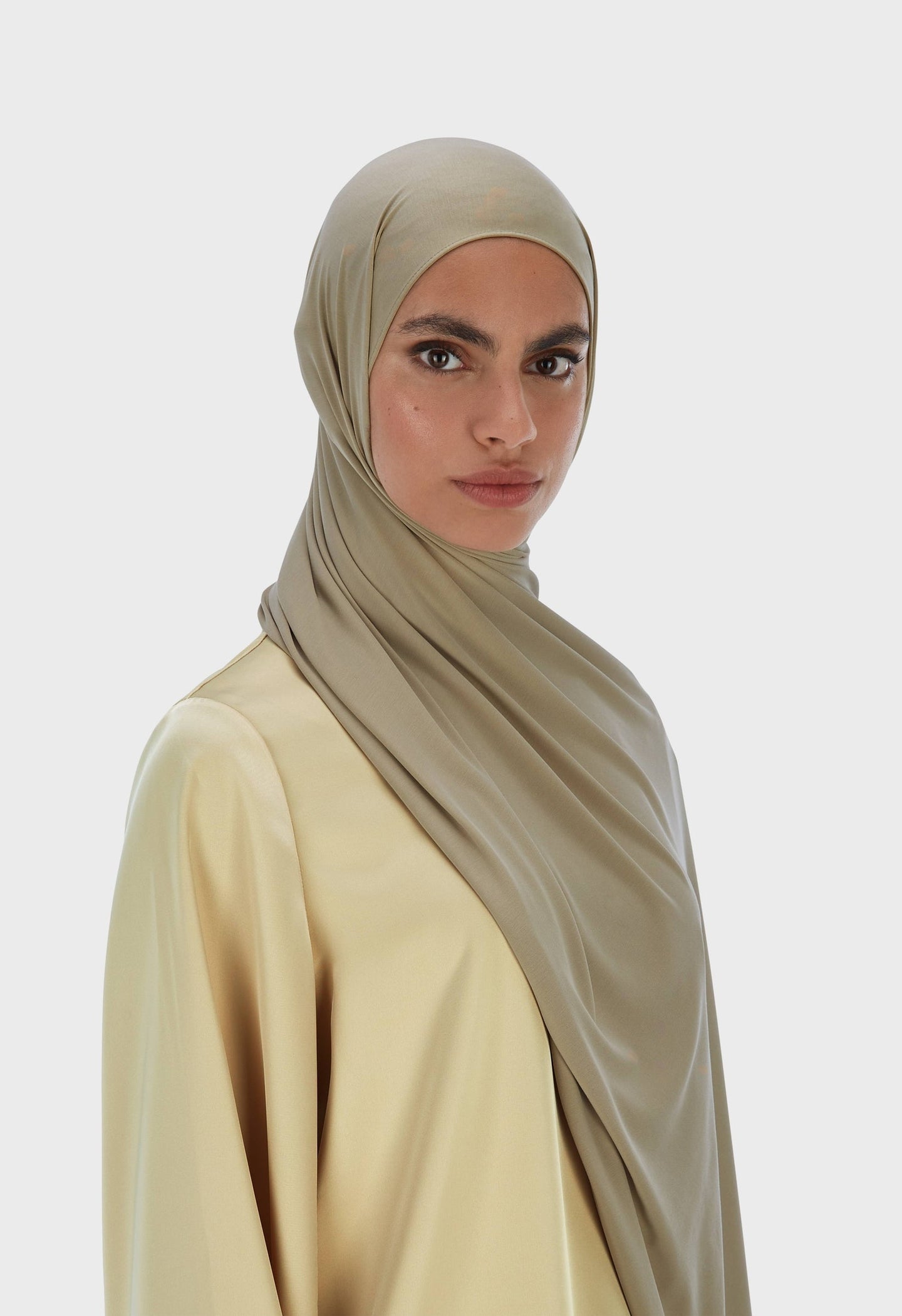 Breathable Jersey Scarf | Cashmere