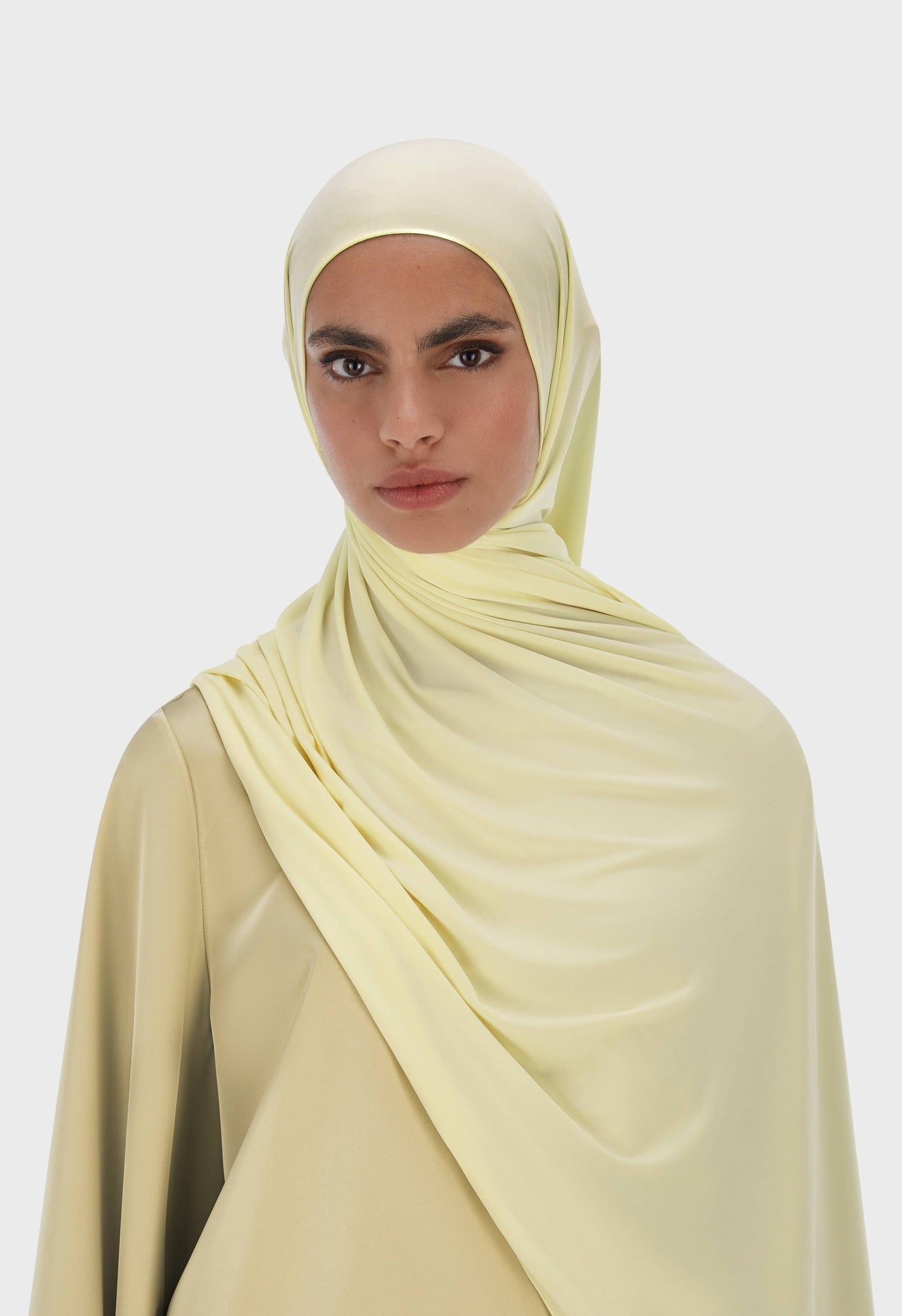 Breathable Jersey Scarf | Lemon