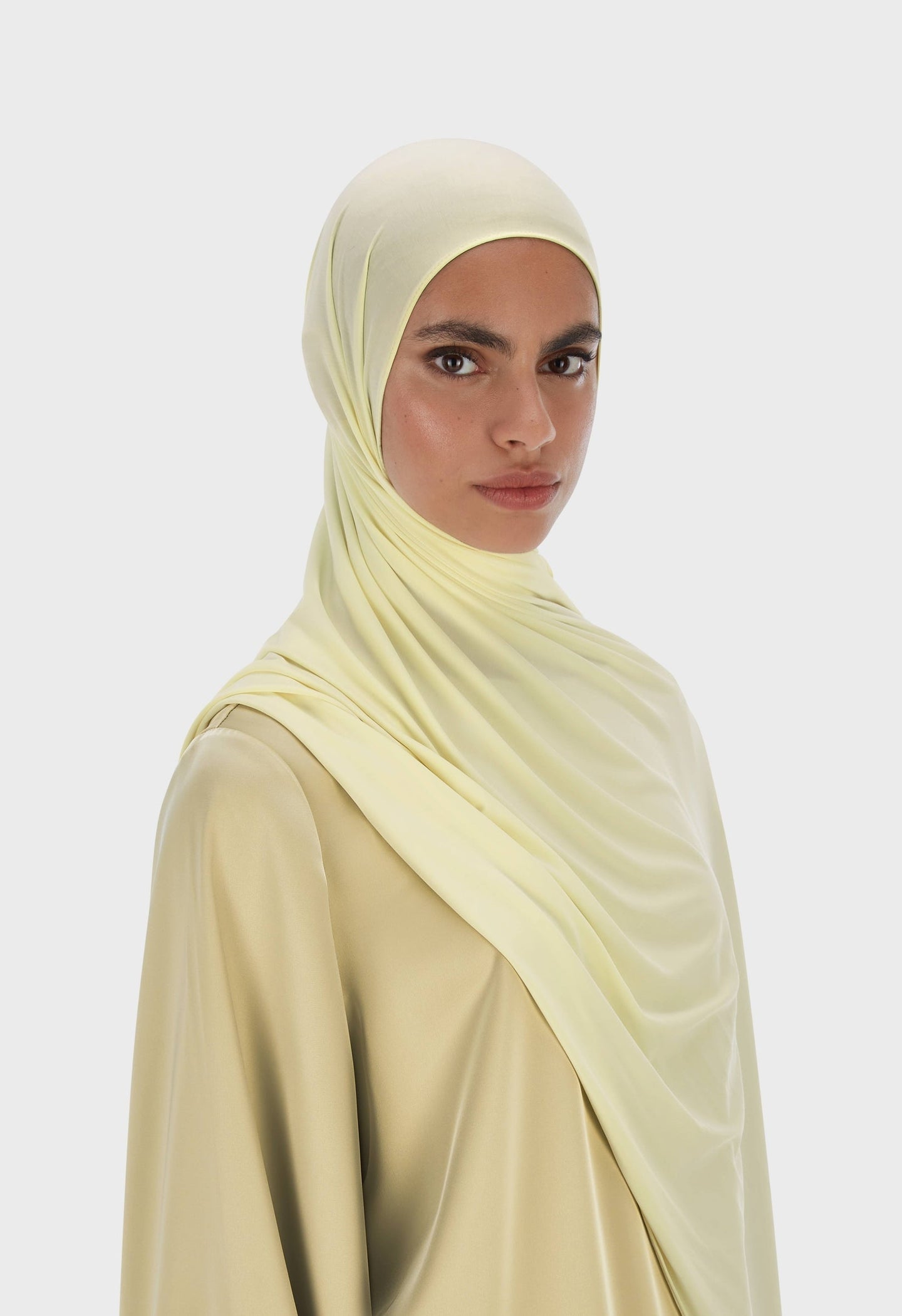 Breathable Jersey Scarf | Lemon