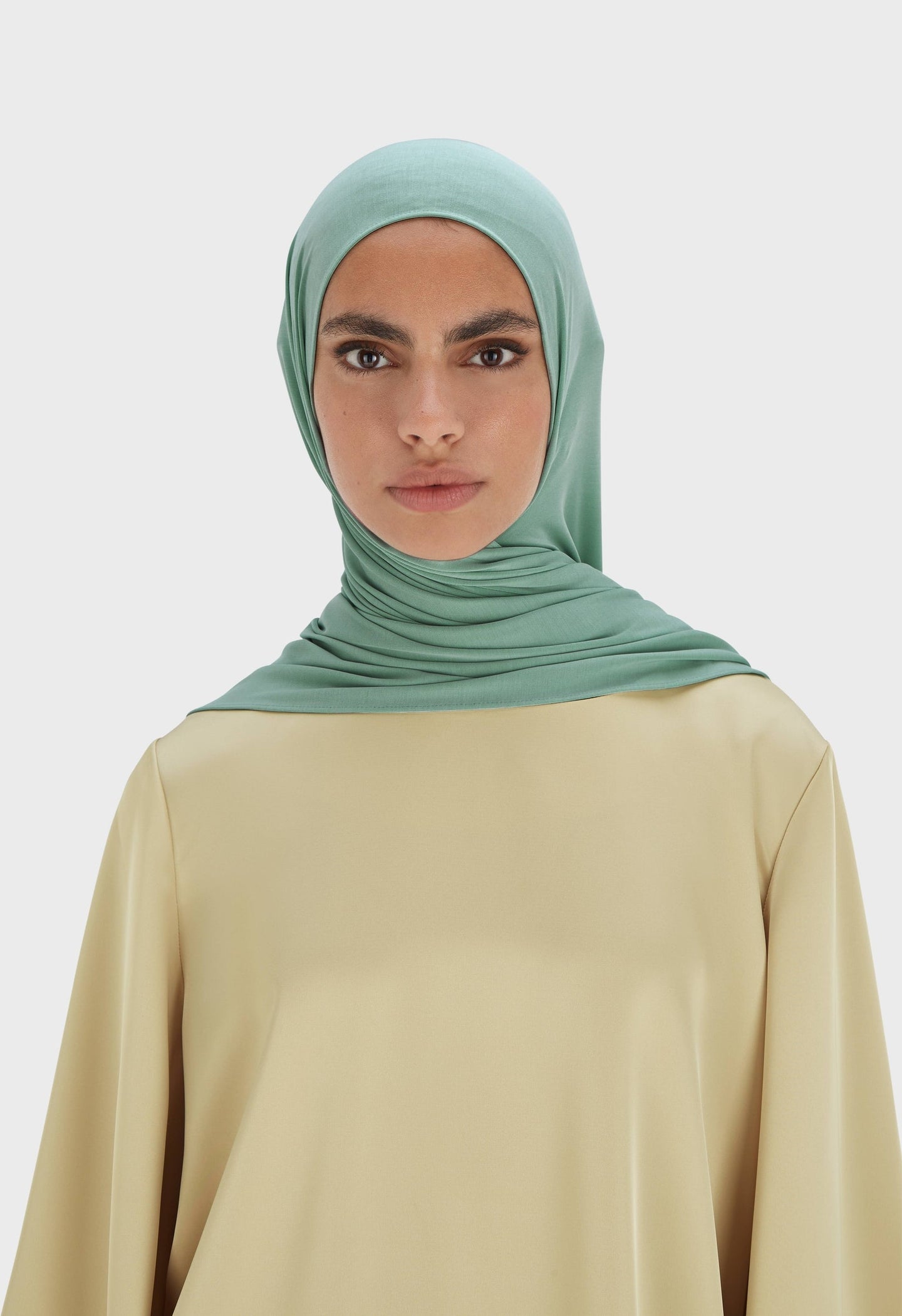 Breathable Jersey Scarf | Misty Blue