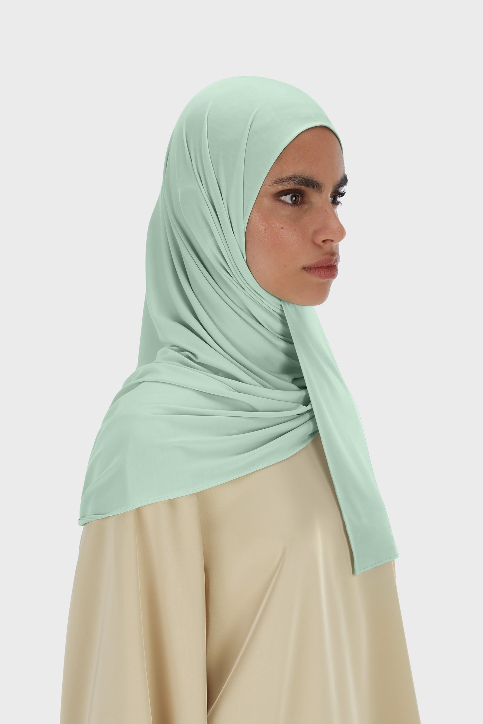 Breathable Jersey Scarf | Powder Blue
