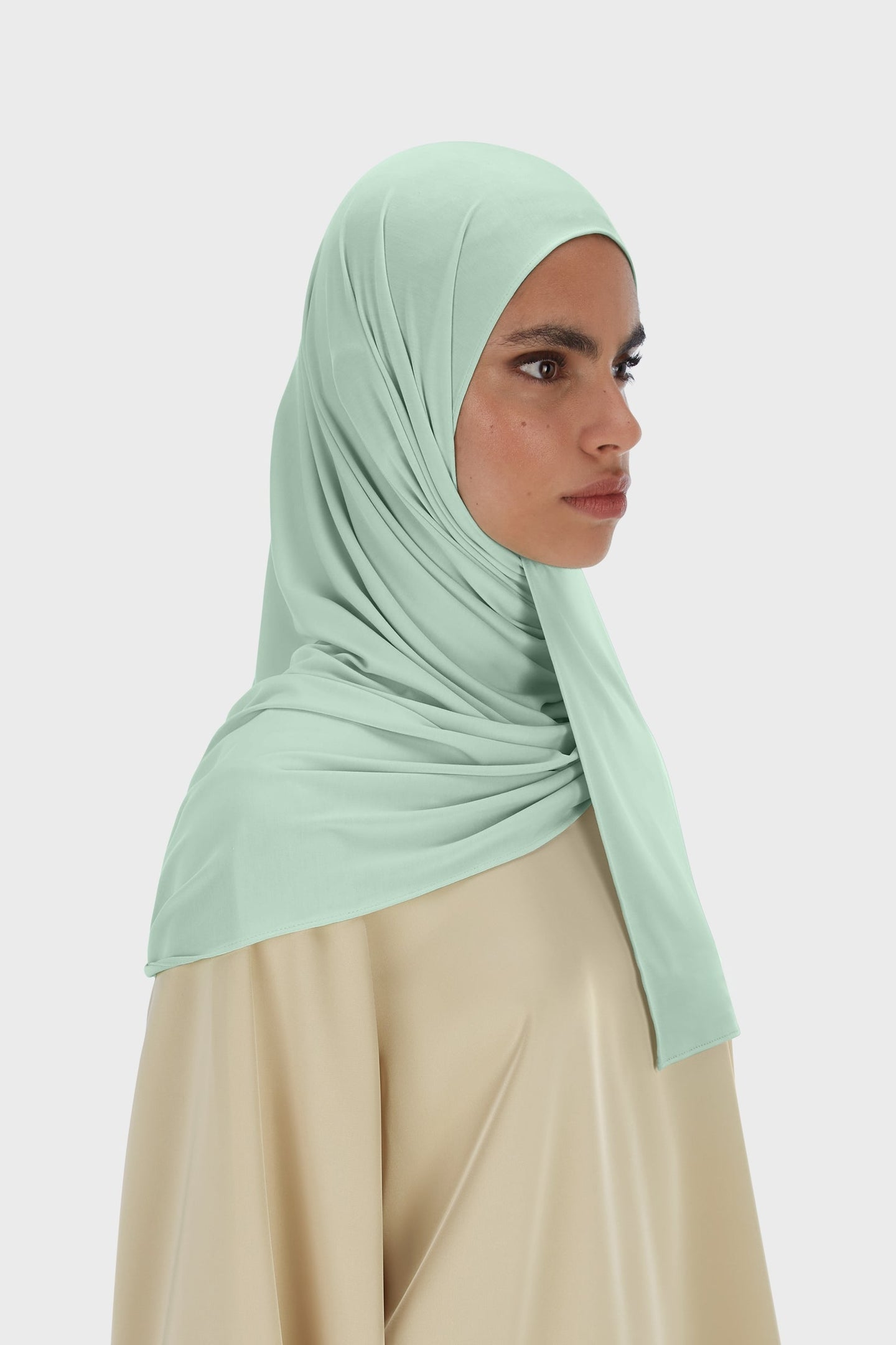 Breathable Jersey Scarf | Powder Blue