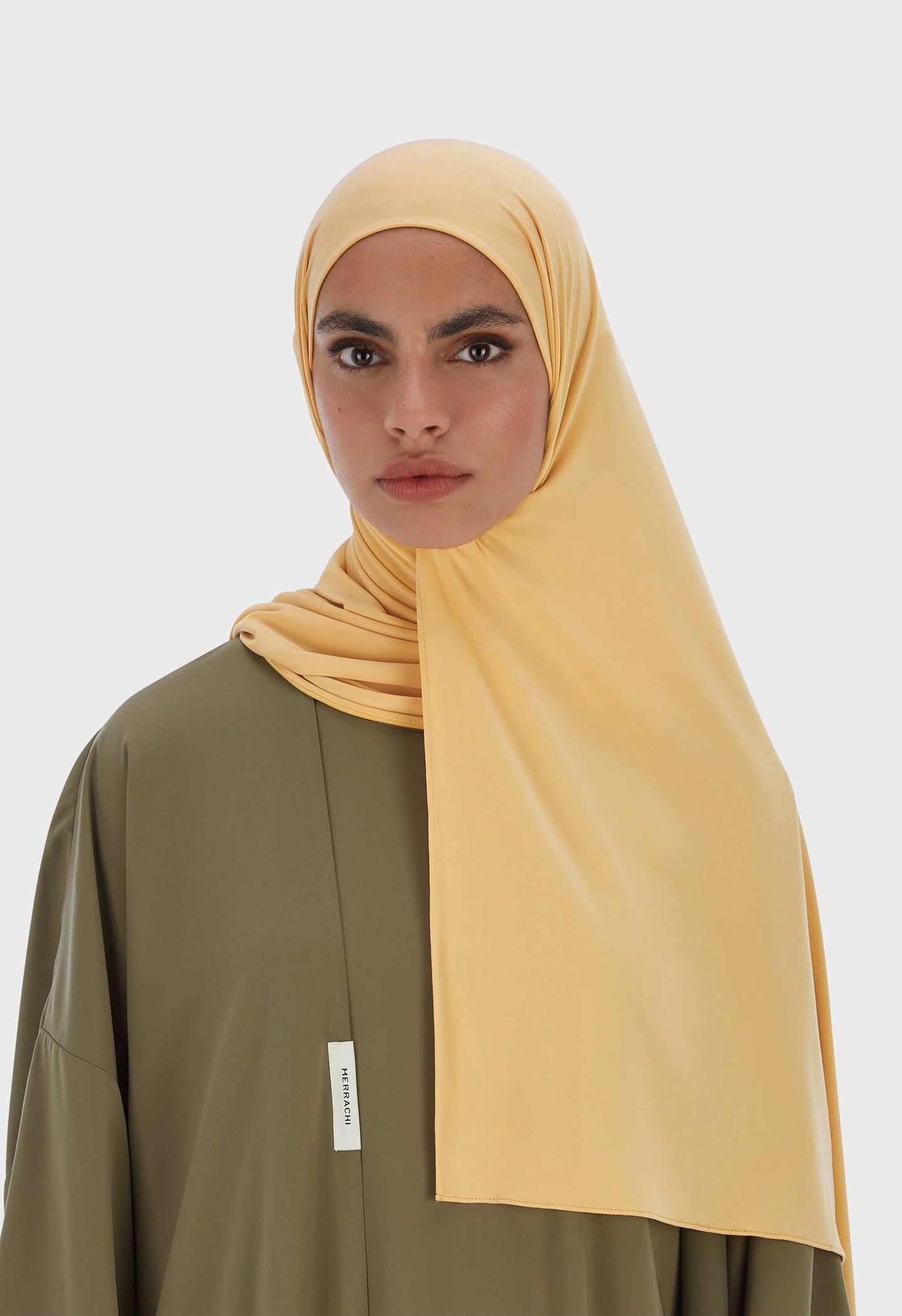 Breathable Jersey Scarf | Straw