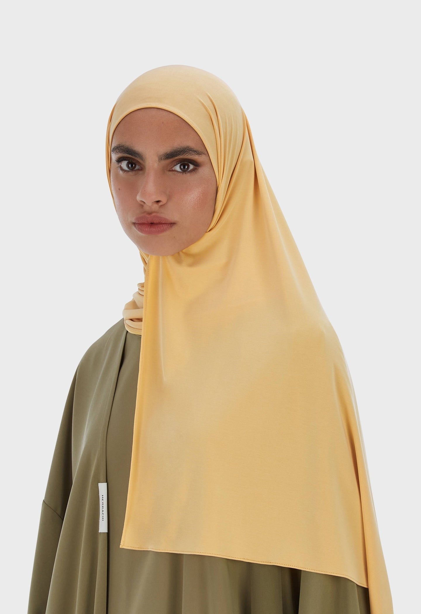 Breathable Jersey Scarf | Straw