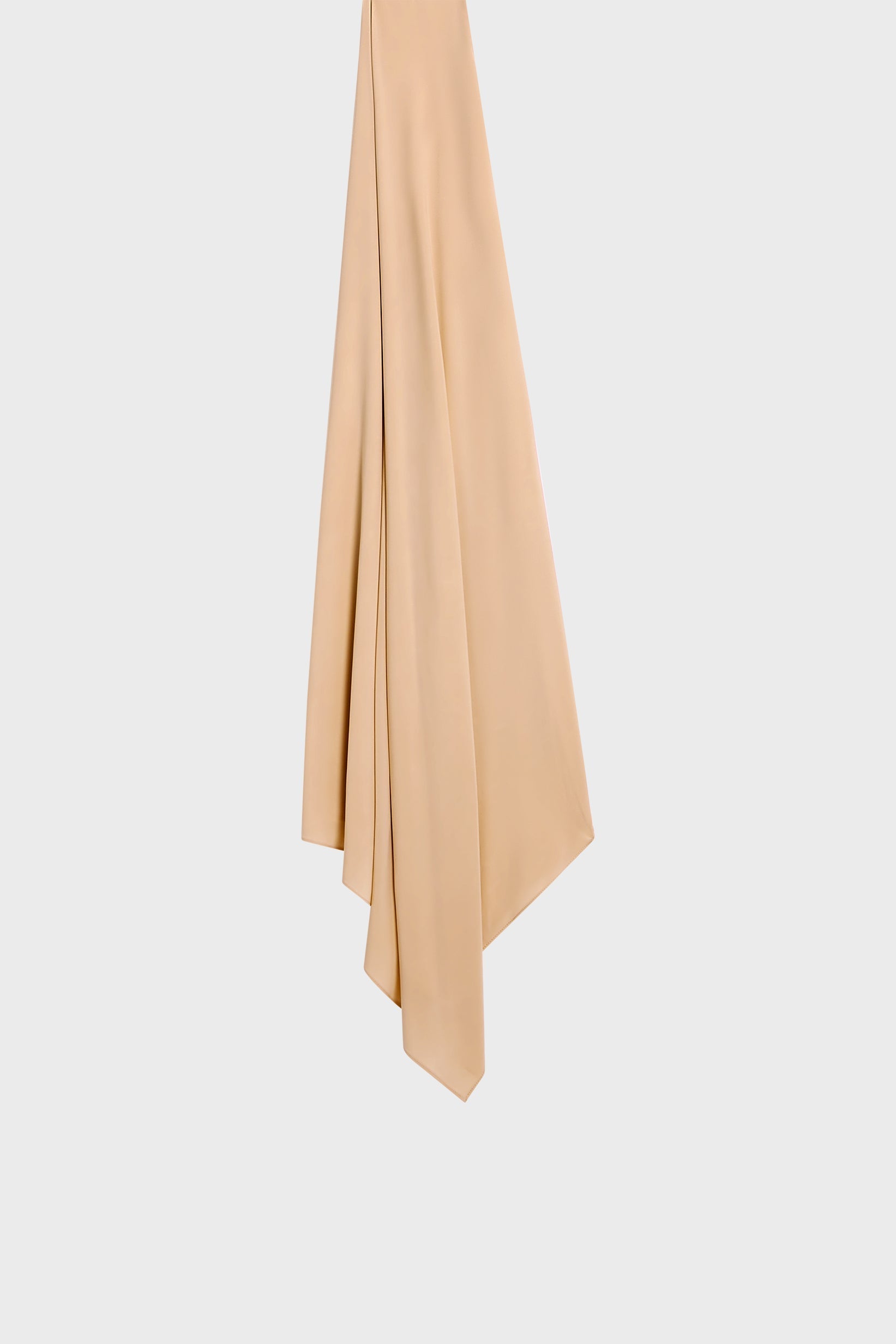 Liquid Jersey Scarf | Beige Rose