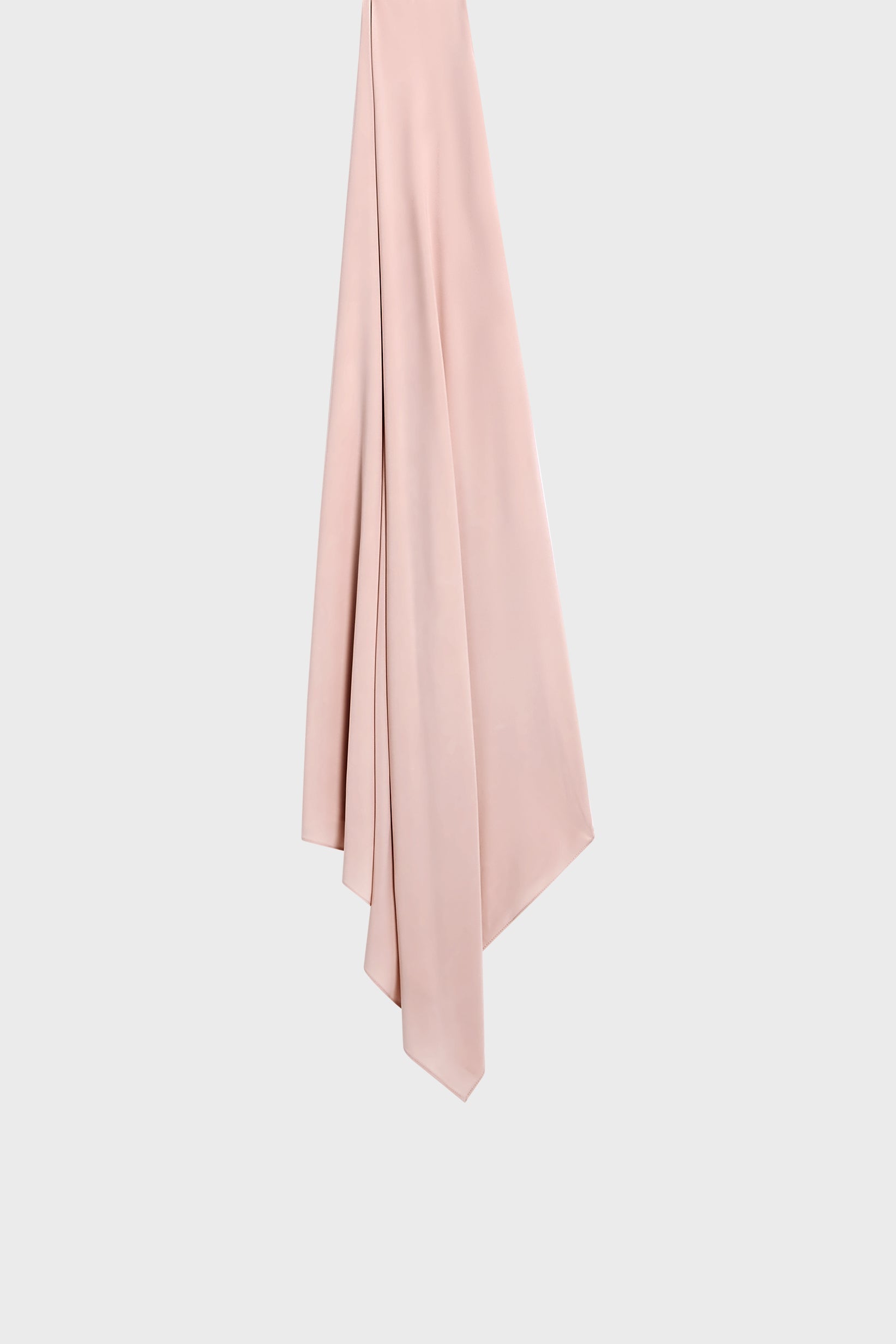 Liquid Jersey Scarf | Frosted Blush