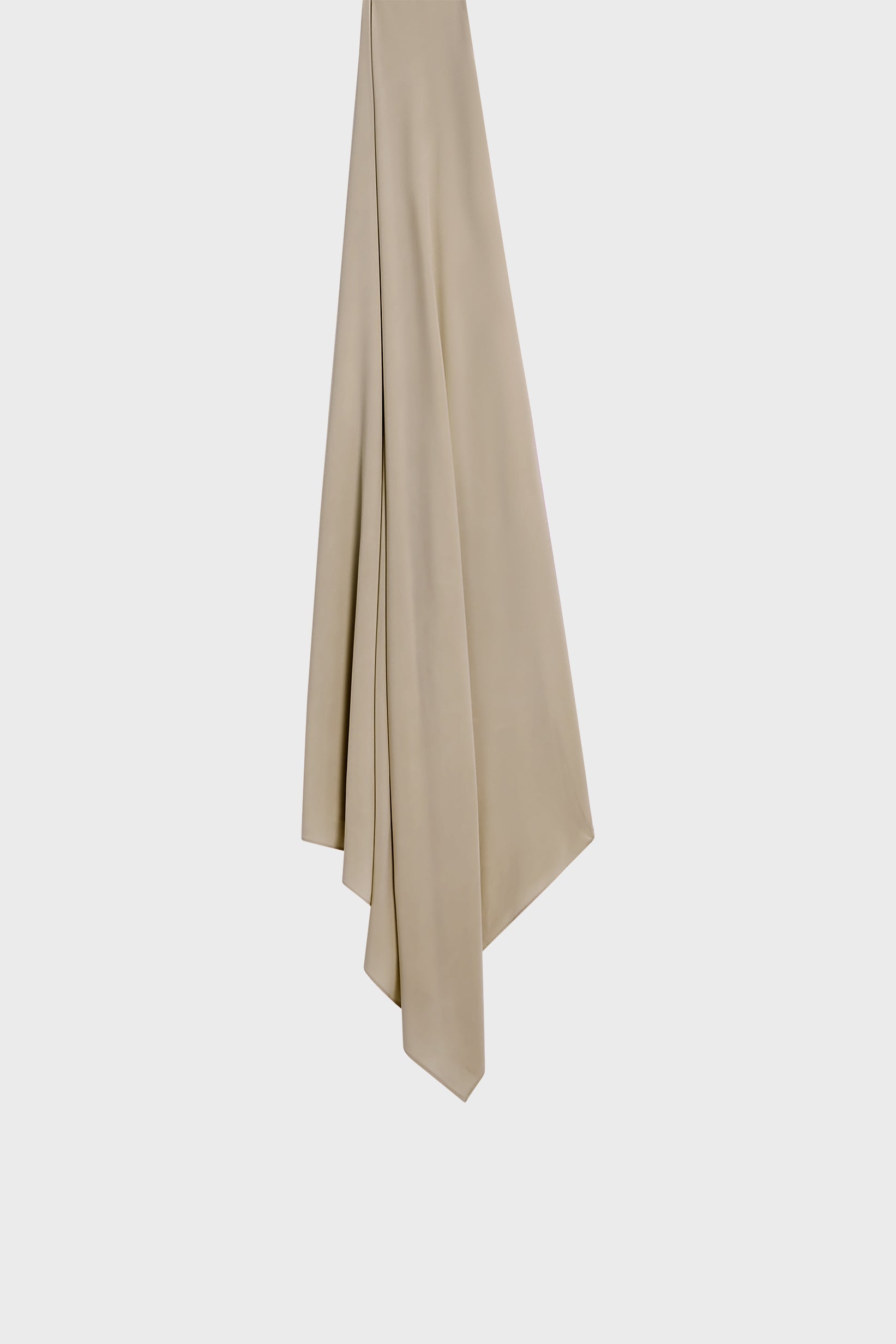 Liquid Jersey Scarf | White Pepper