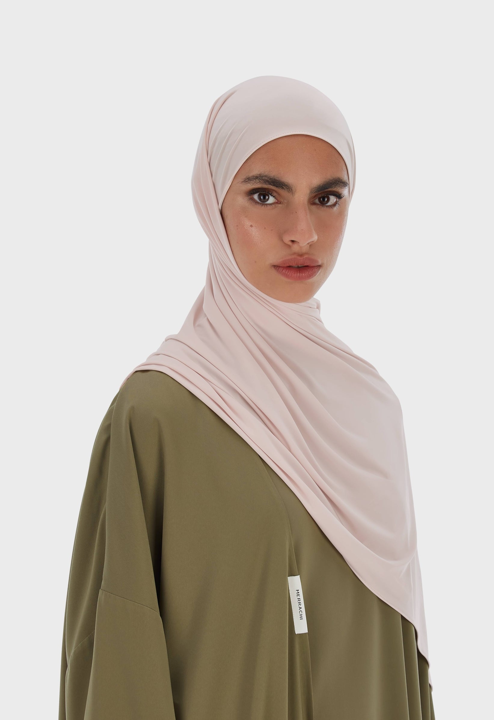 Liquid Jersey Scarf | Ash Rose